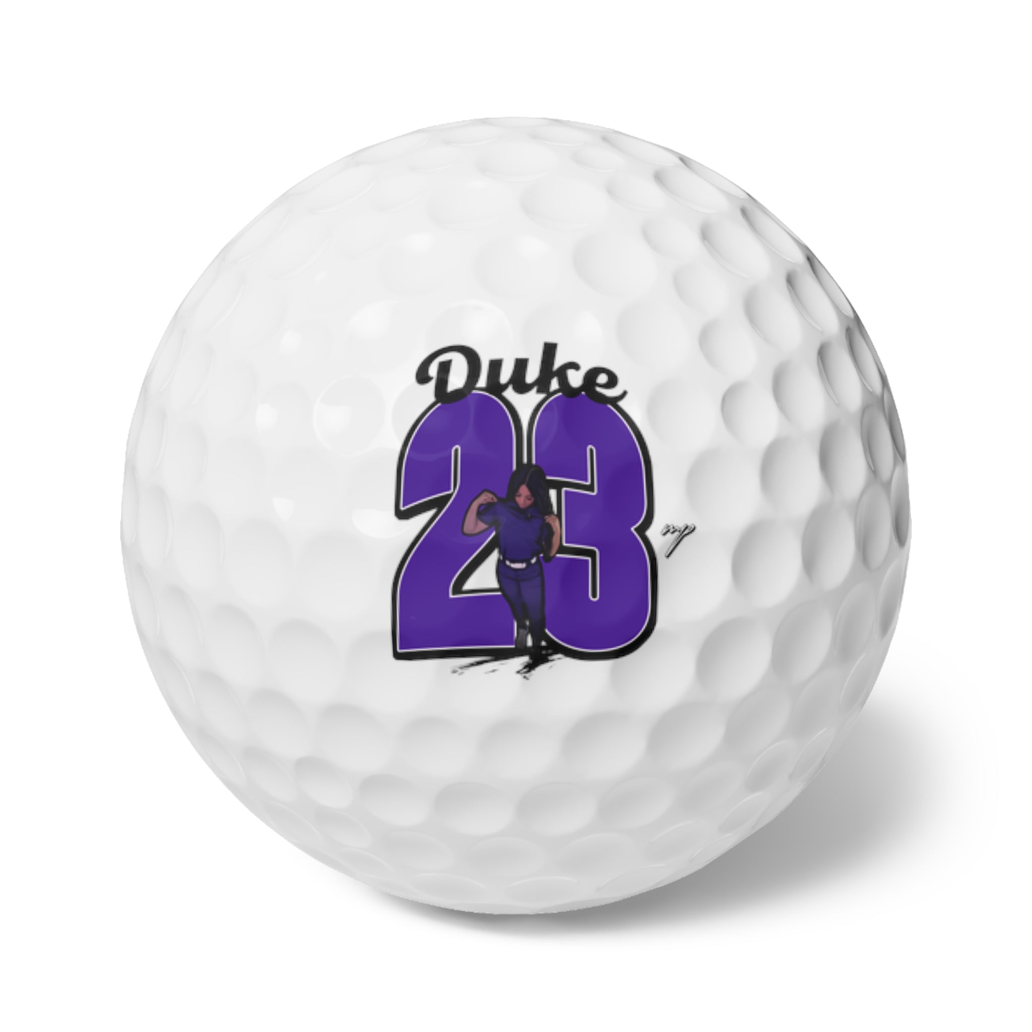 Jaelynn Duke Golf Balls, 6pc