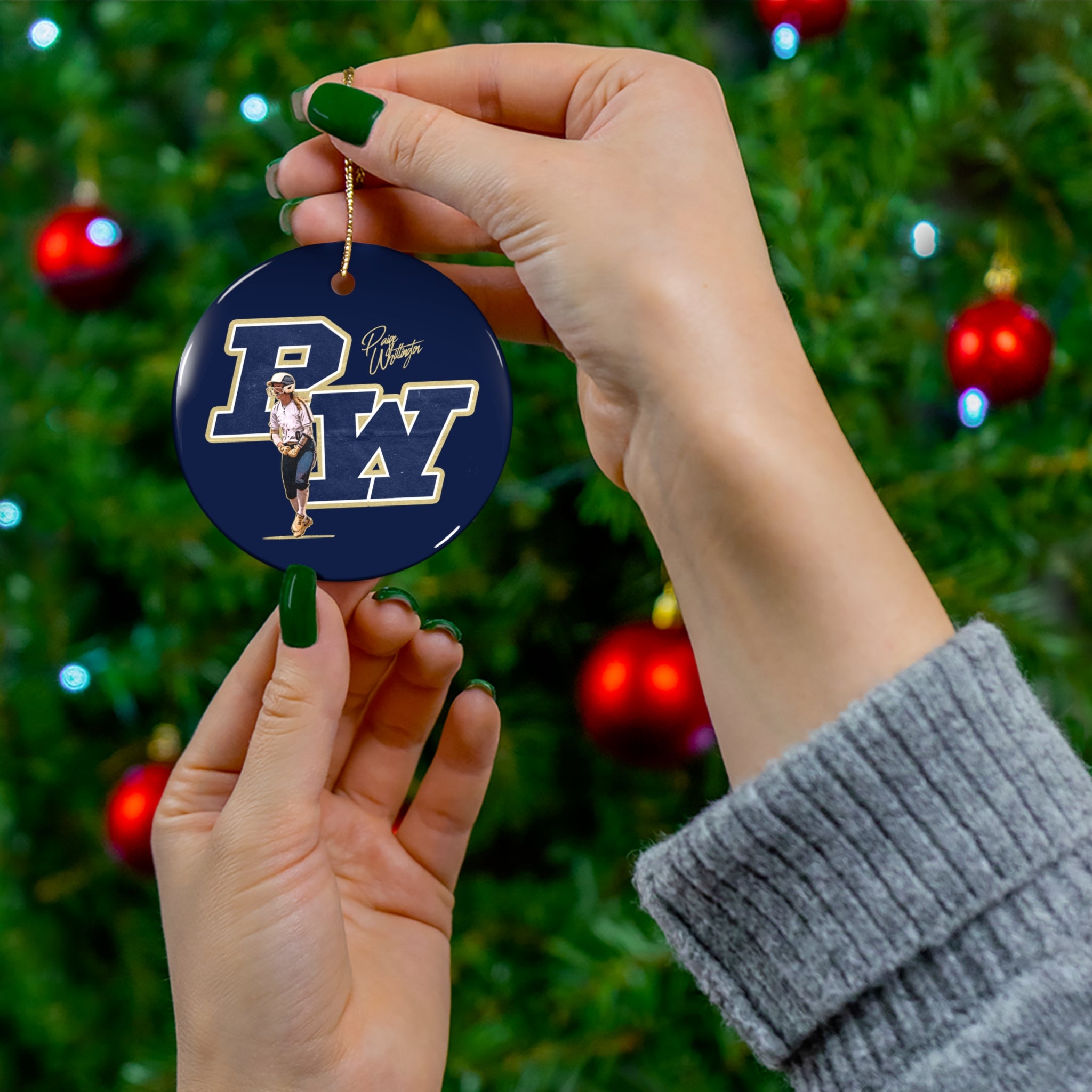 Paige Whittington Ceramic Ornament