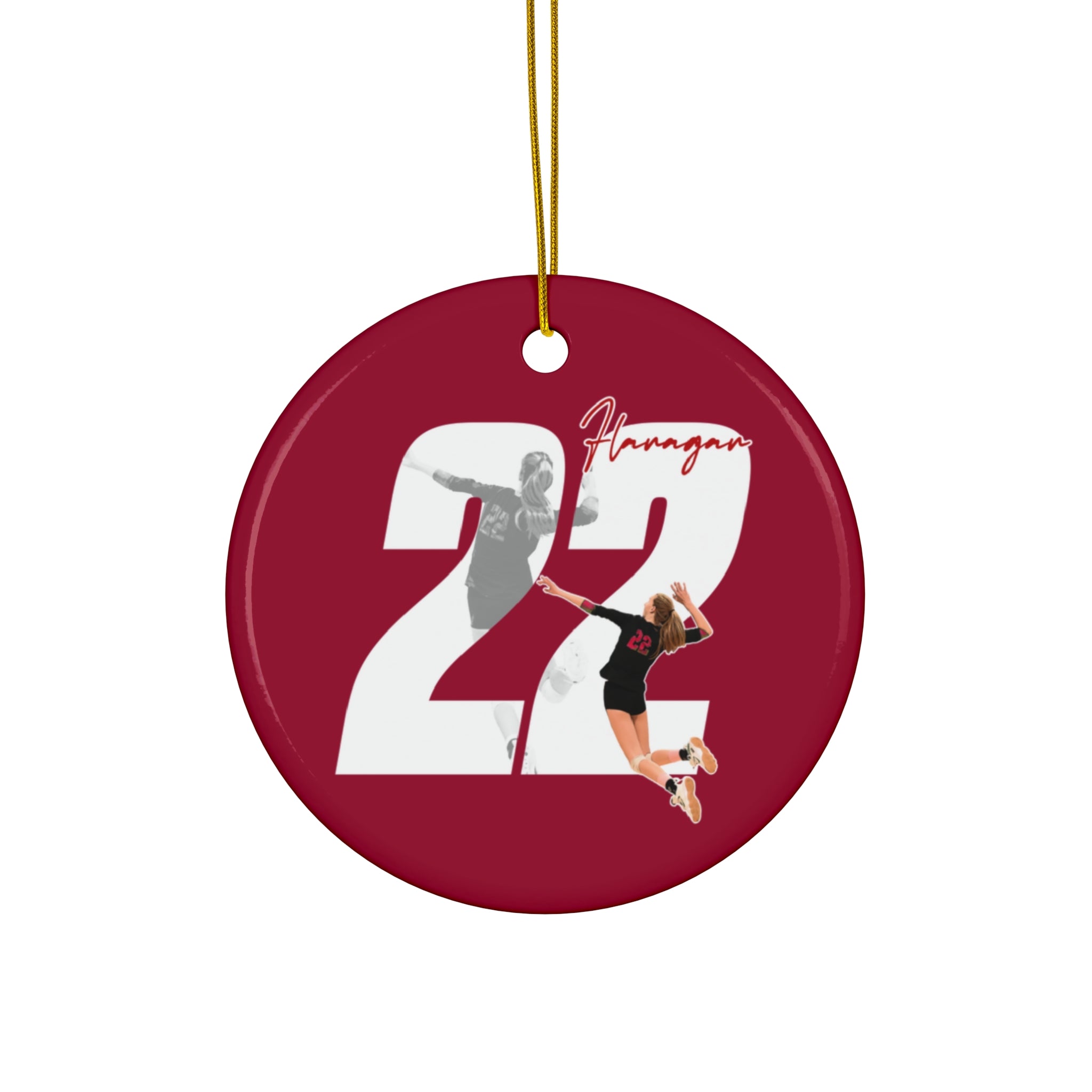 Audrey Flanagan Ceramic Ornament