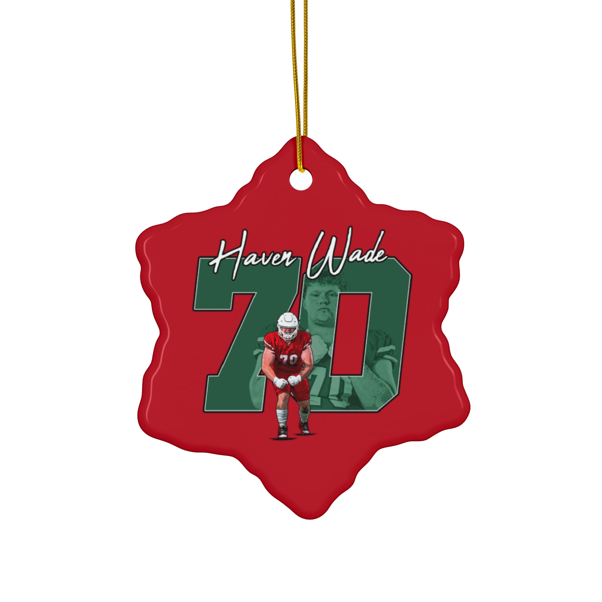 Haven Wade Ceramic Ornament