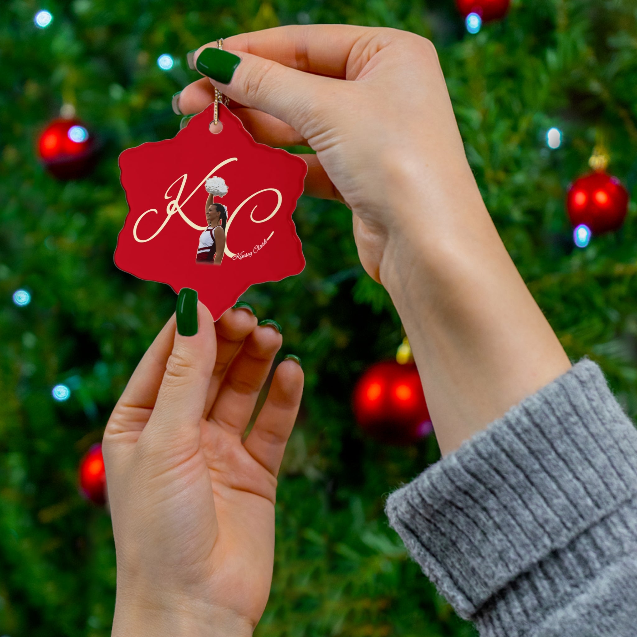 Kinsey Clark Ceramic Ornament