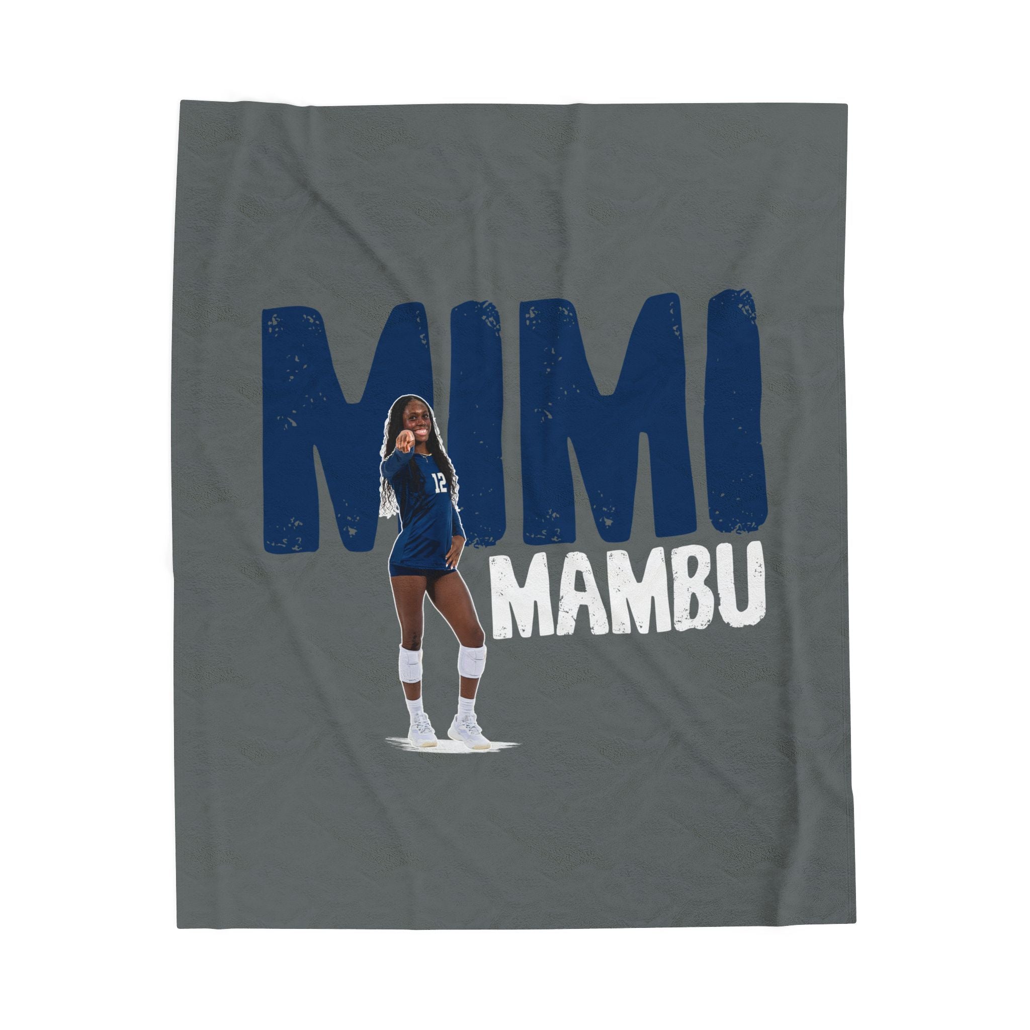 Mimi Mambu Velveteen Plush Blanket