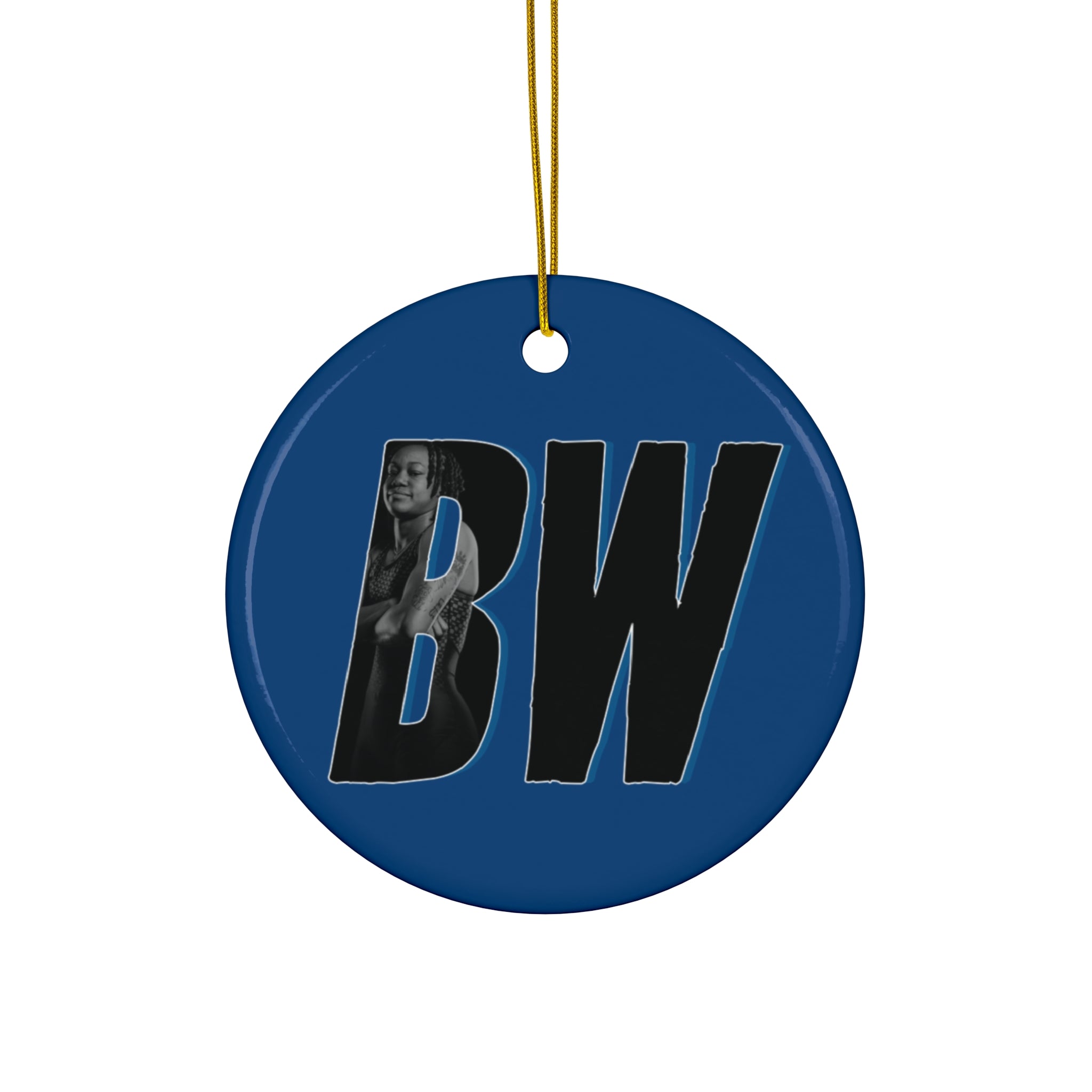 Bryce White Ceramic Ornament