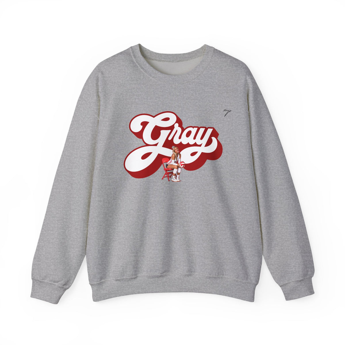 Victoria Gray Crewneck