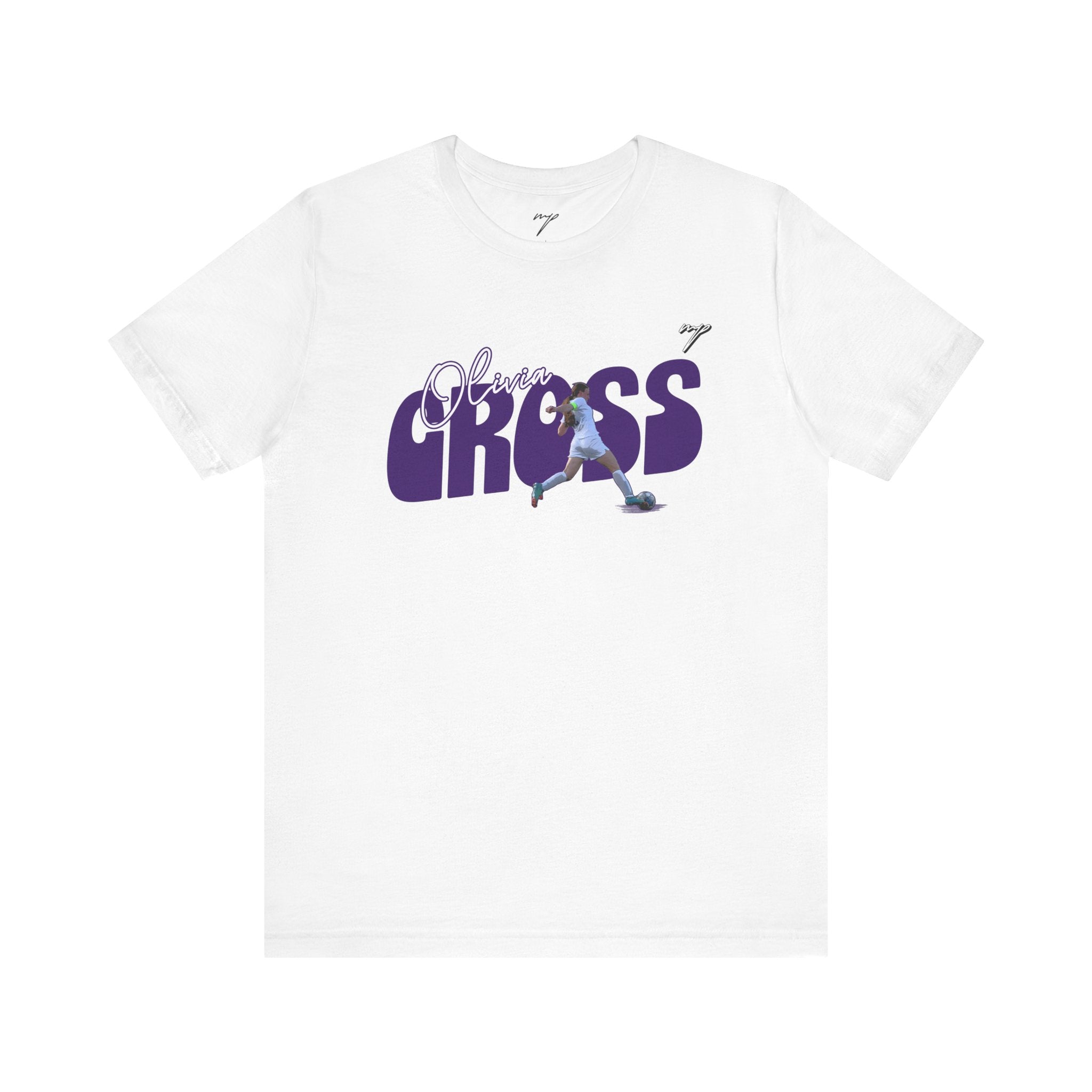 Olivia Cross Graphic Tee