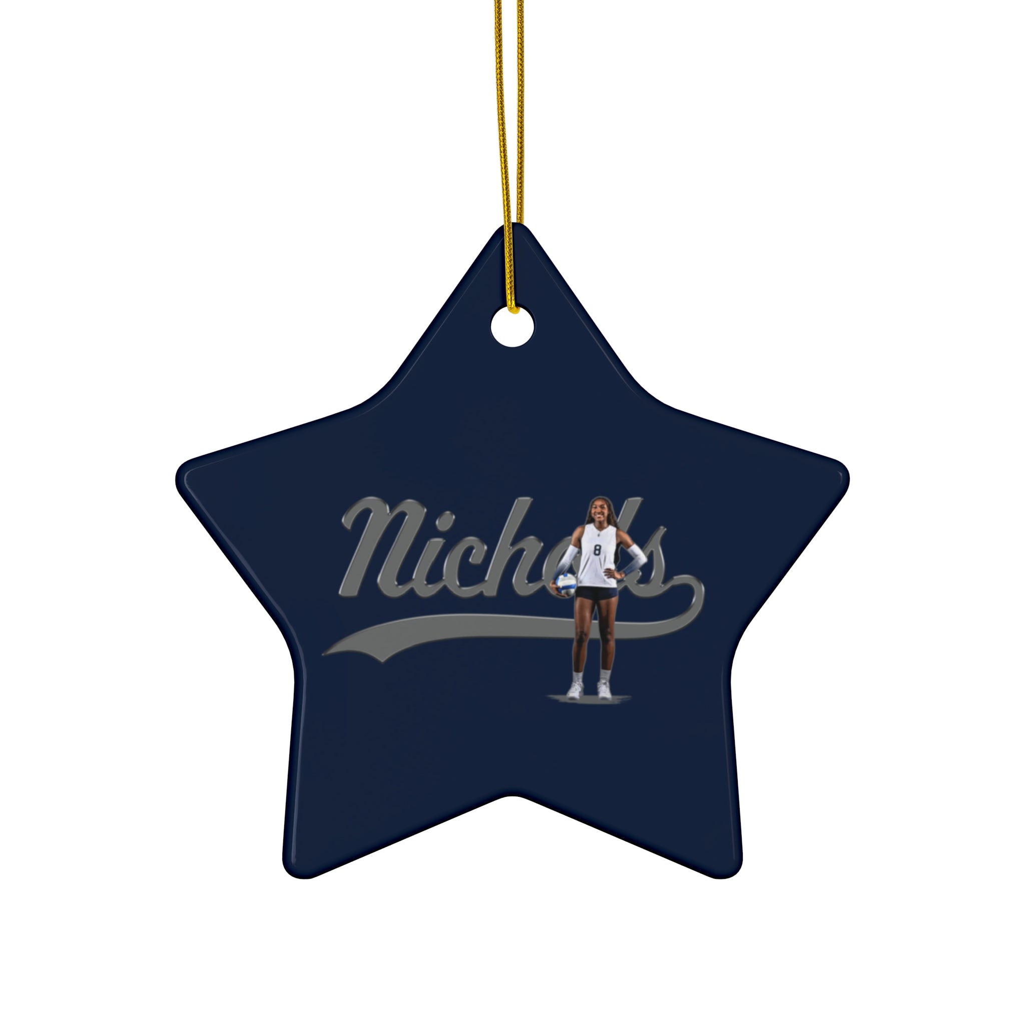 Gabrielle Nichols Ceramic Ornament