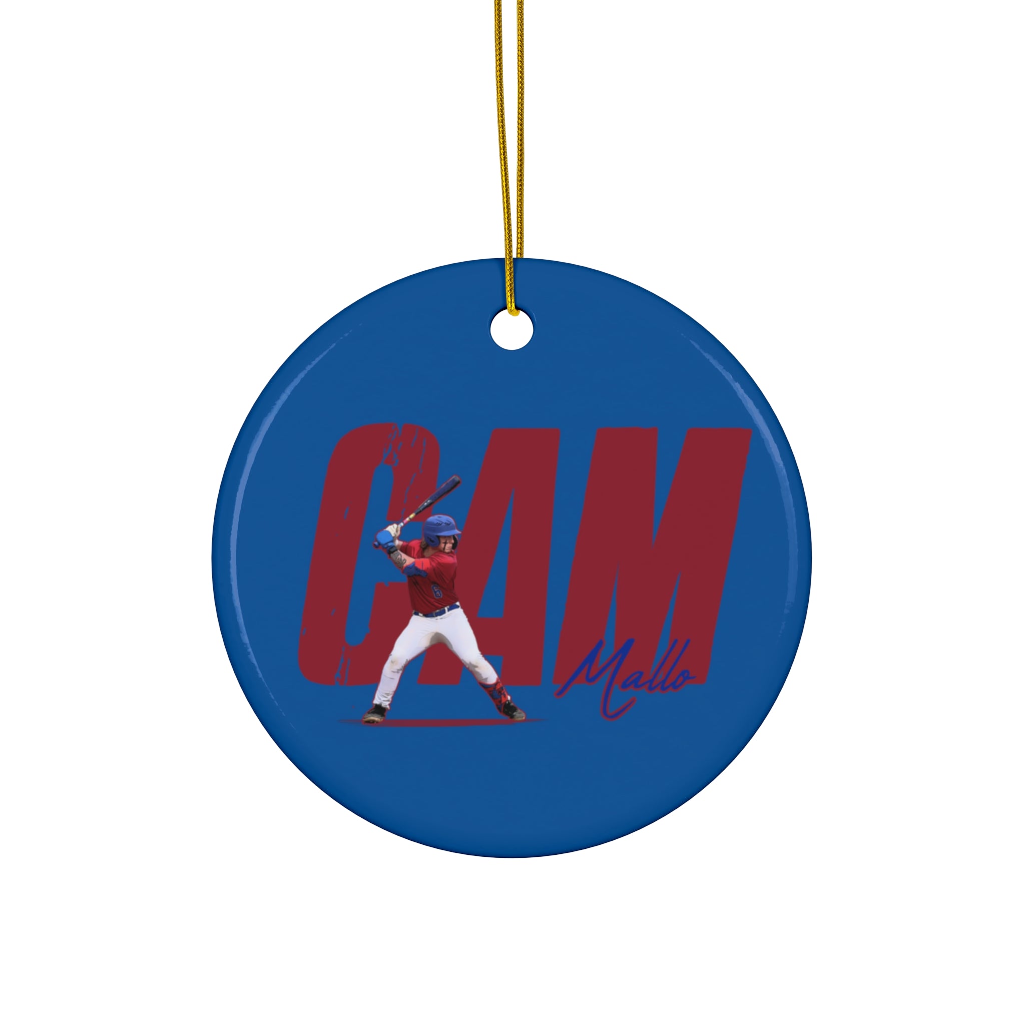 Cam Mallo Ceramic Ornament