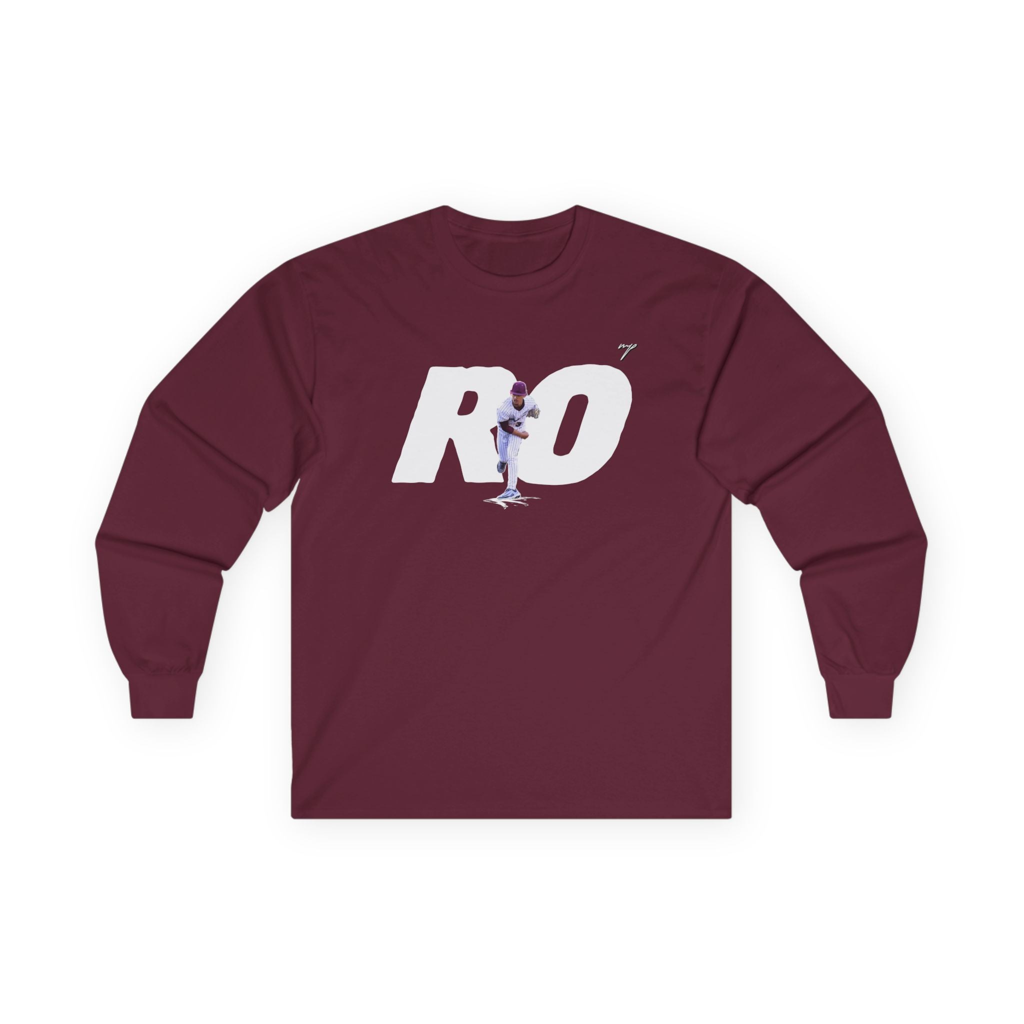 Roman Stamps Long Sleeve Tee