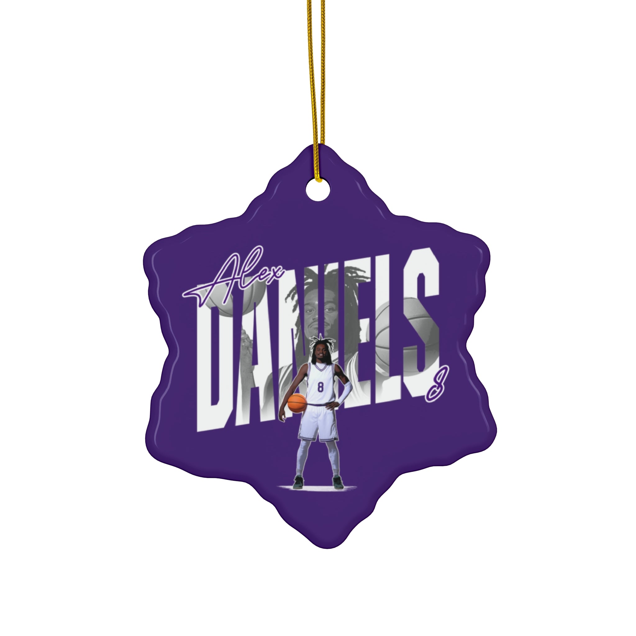 Alex Daniels Ceramic Ornament