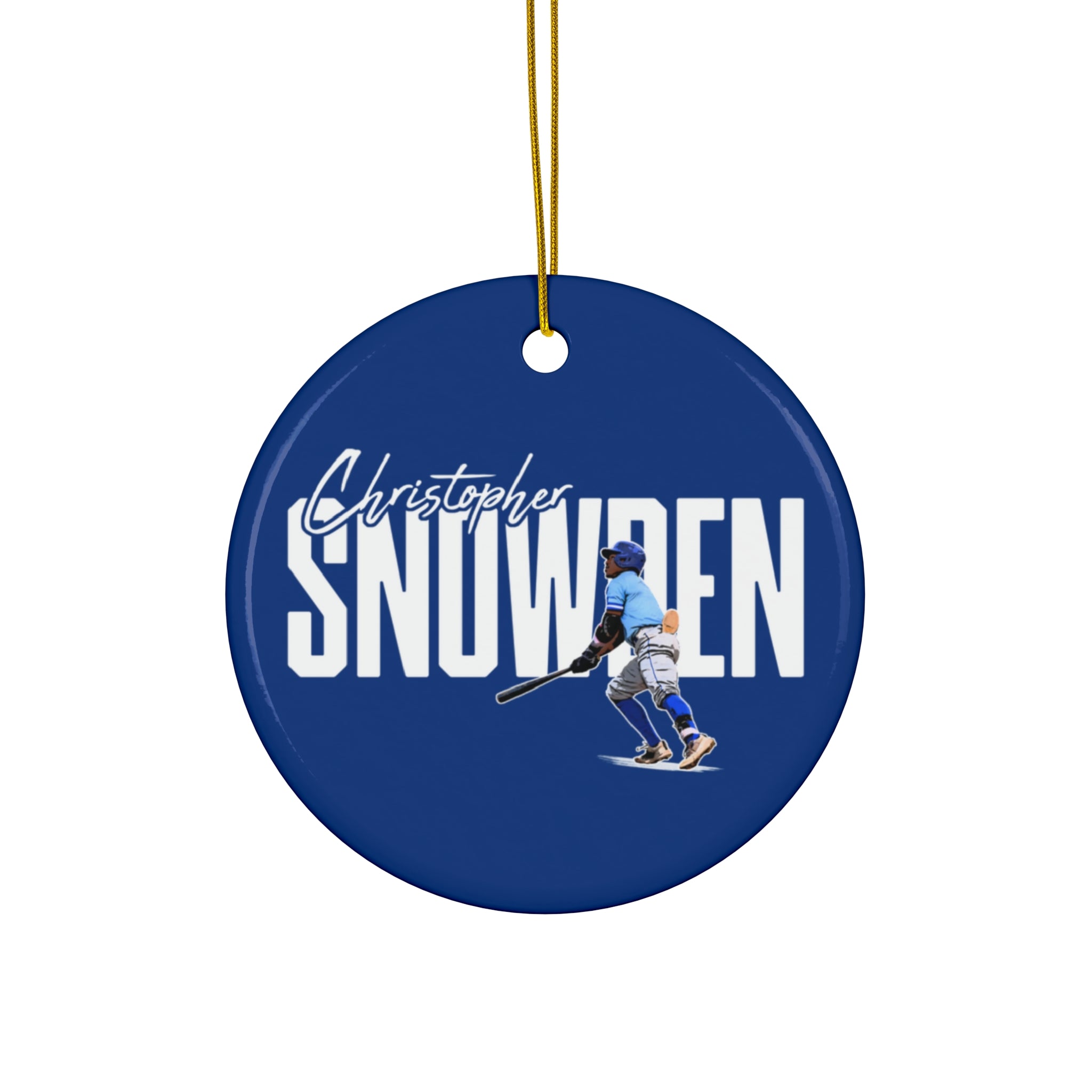 Christopher Snowden Ceramic Ornament