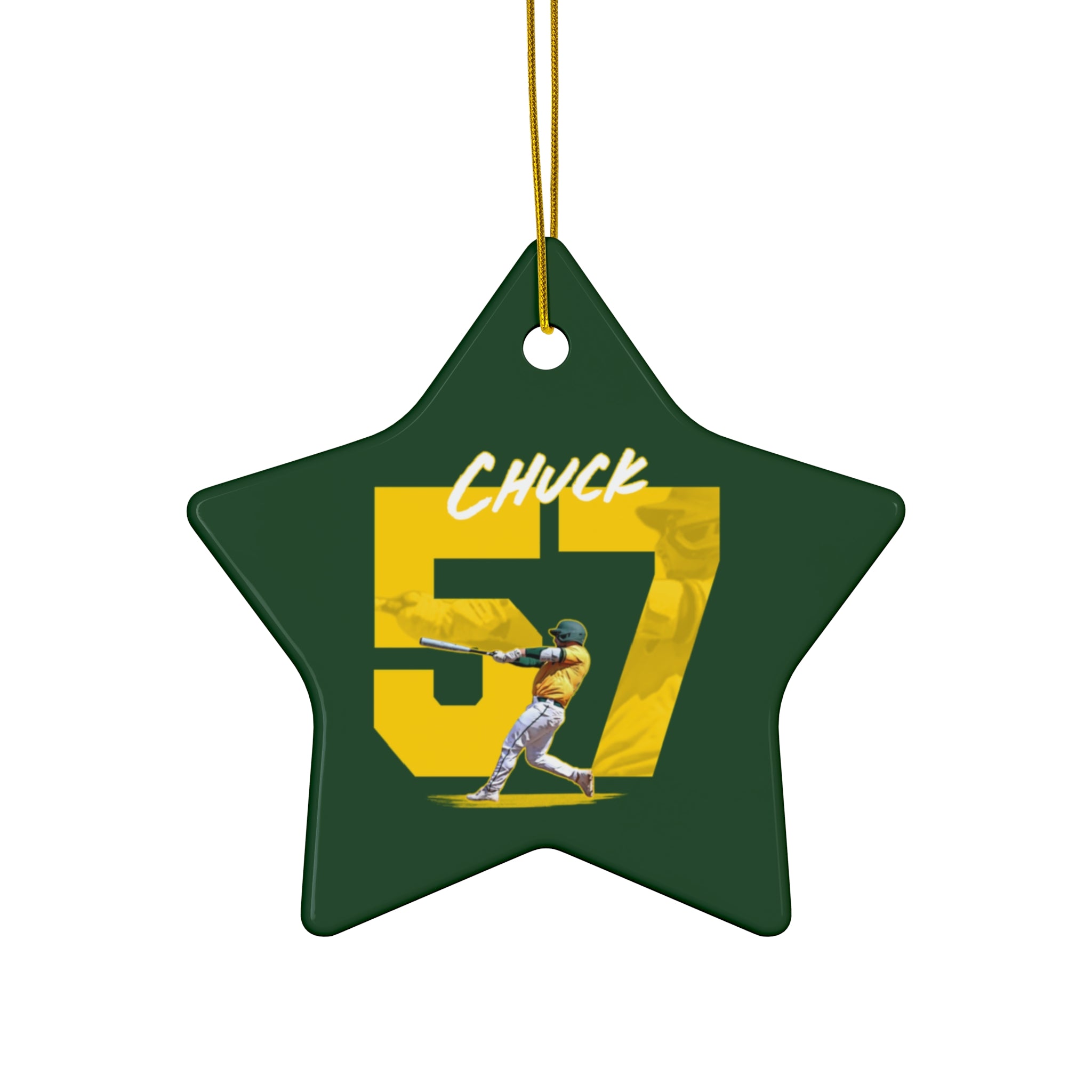 Chuck Fontana Ceramic Ornament