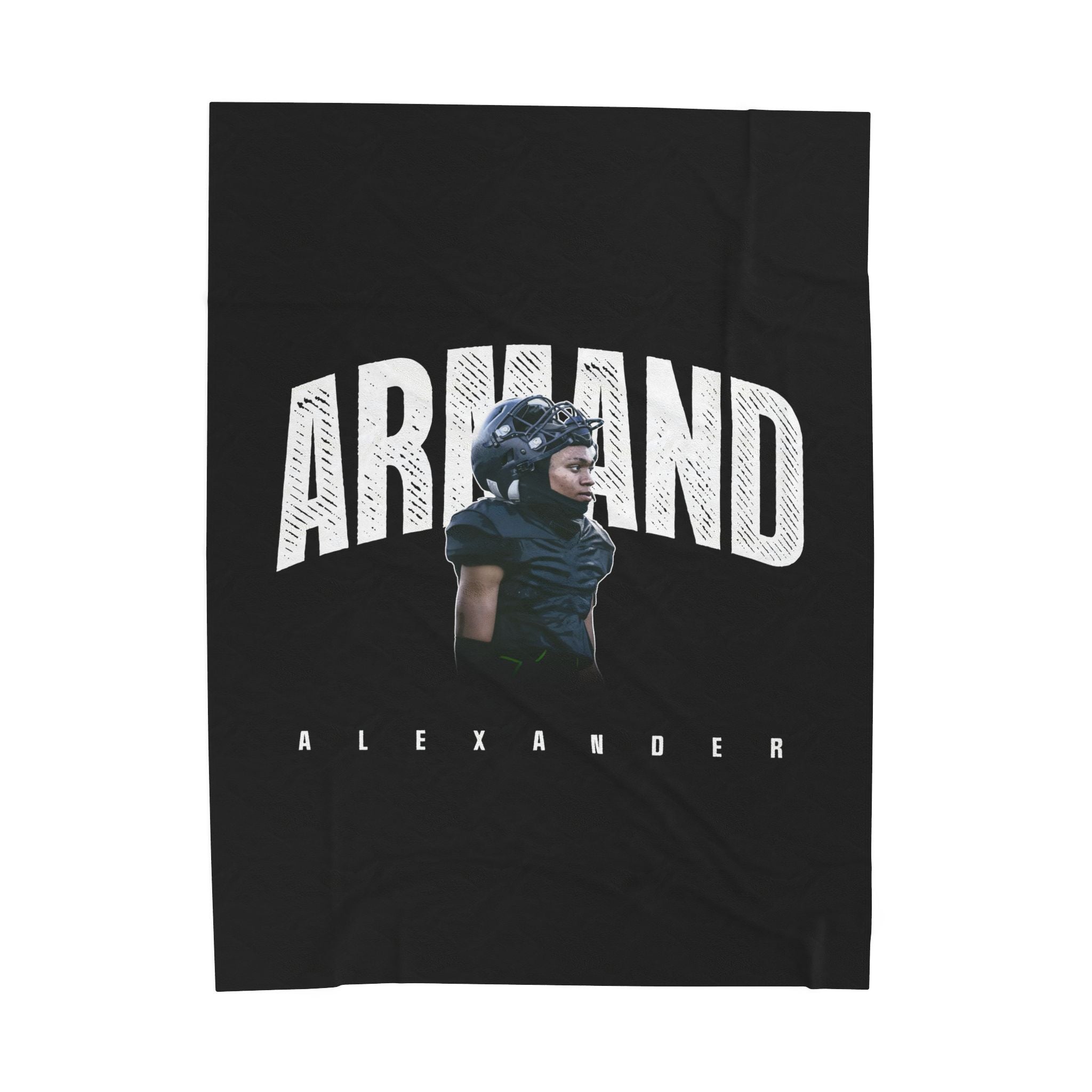 Armand Alexander Velveteen Plush Blanket