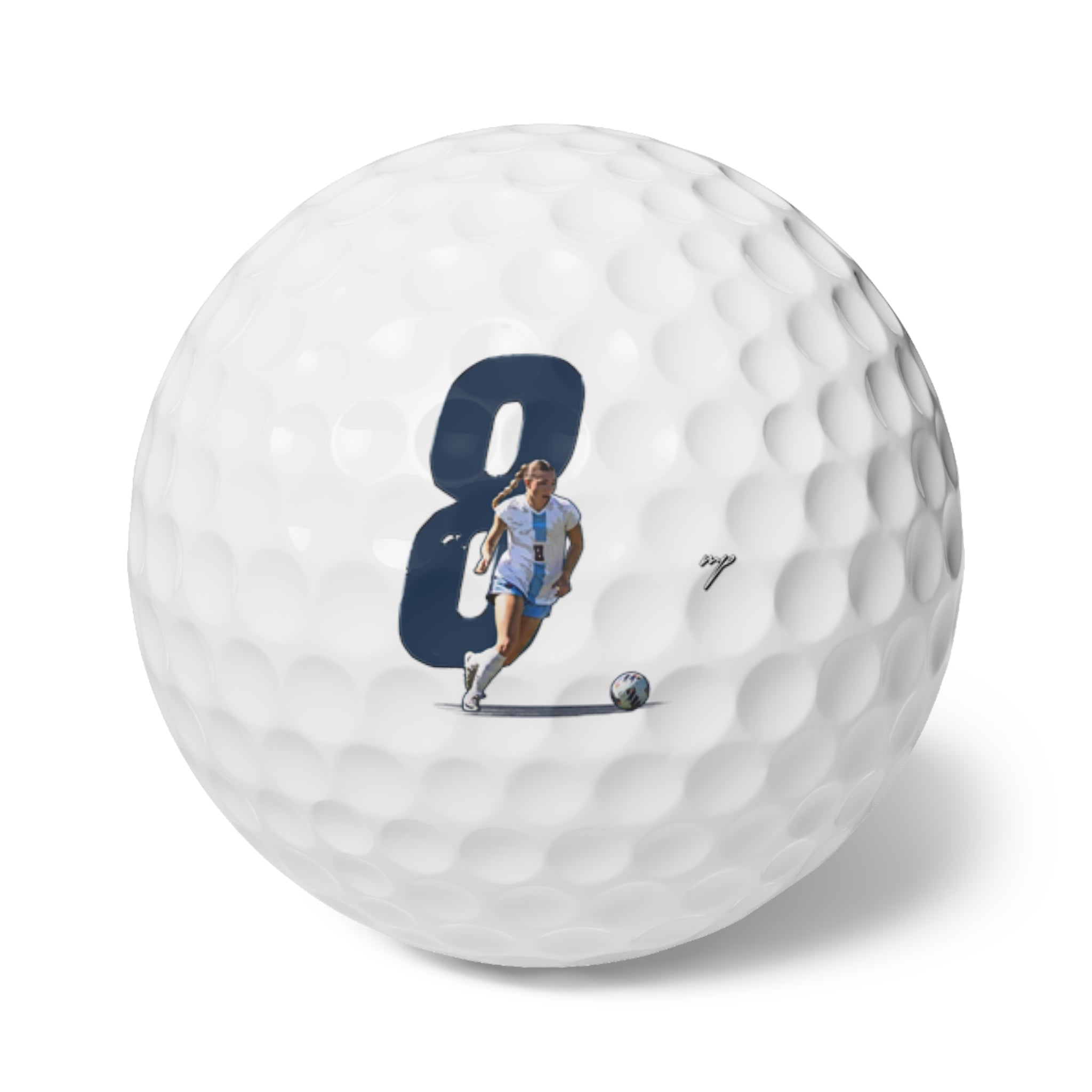Peyton Cook Golf Balls, 6pc