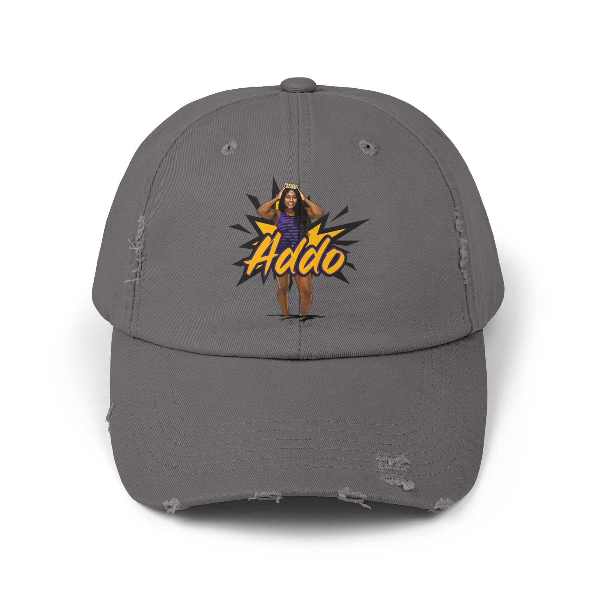 Janet Addo Distressed Dad Cap