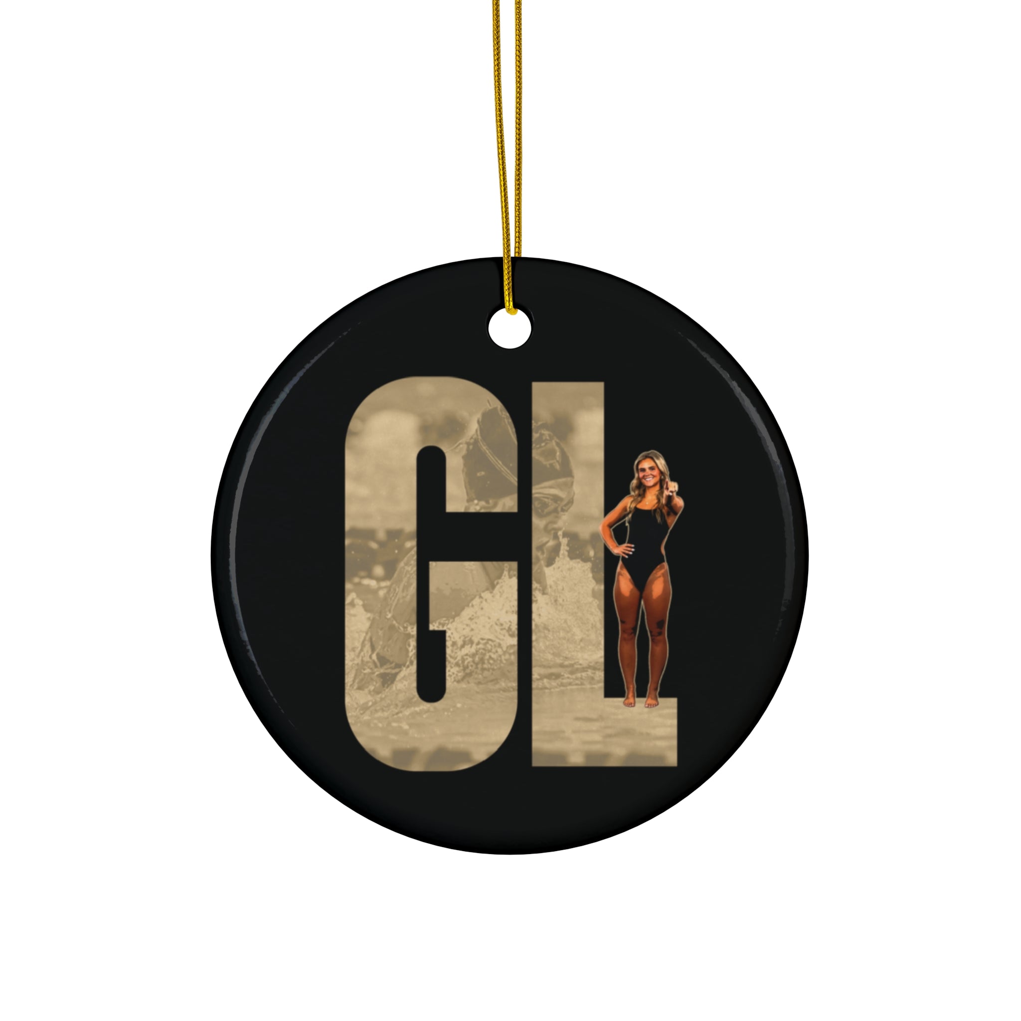 Grace Lux Ceramic Ornament