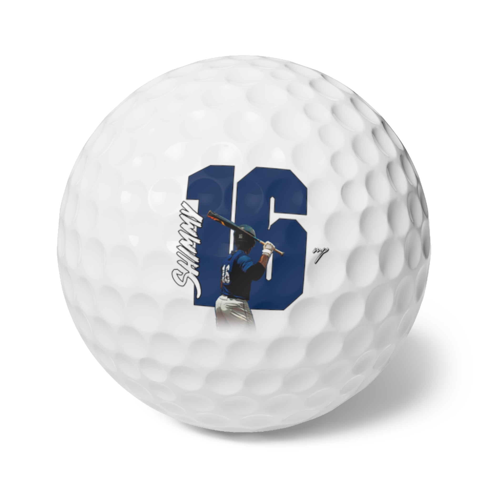 Shemar Harris Golf Balls, 6pc