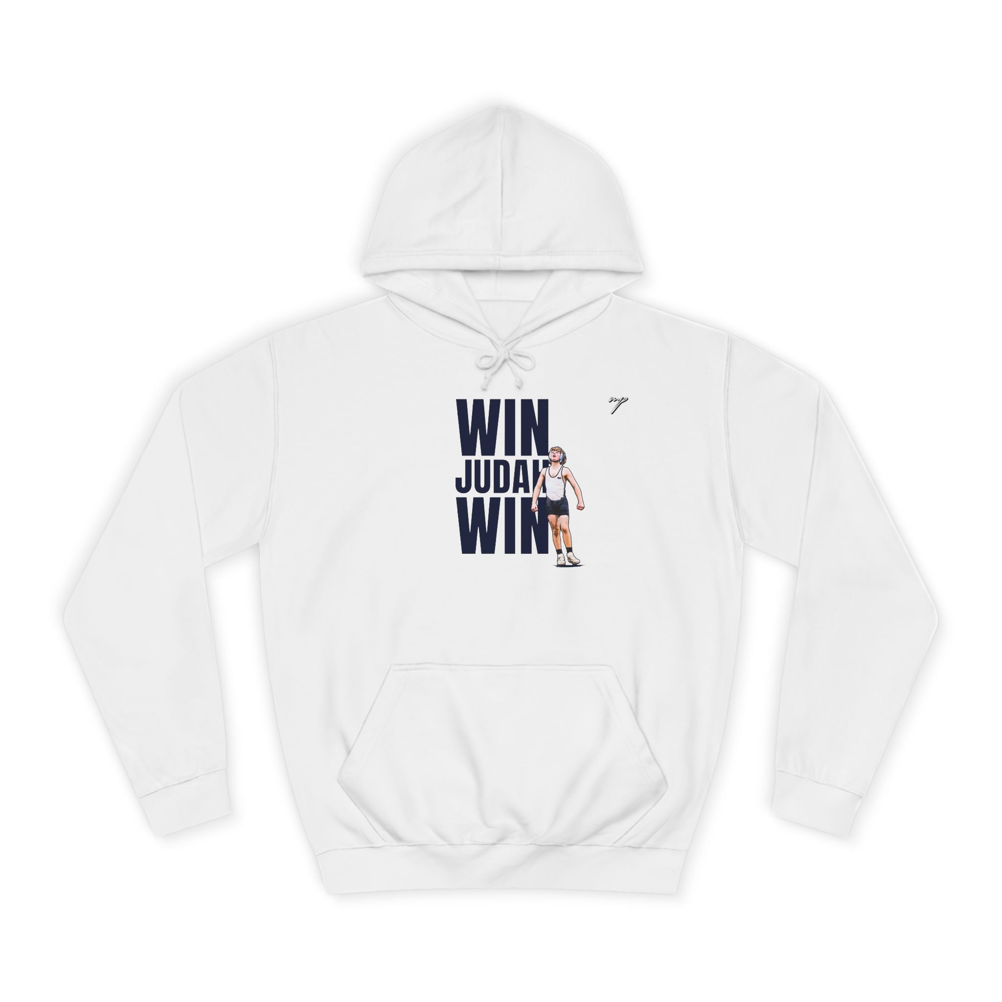 Judah White Hoodie