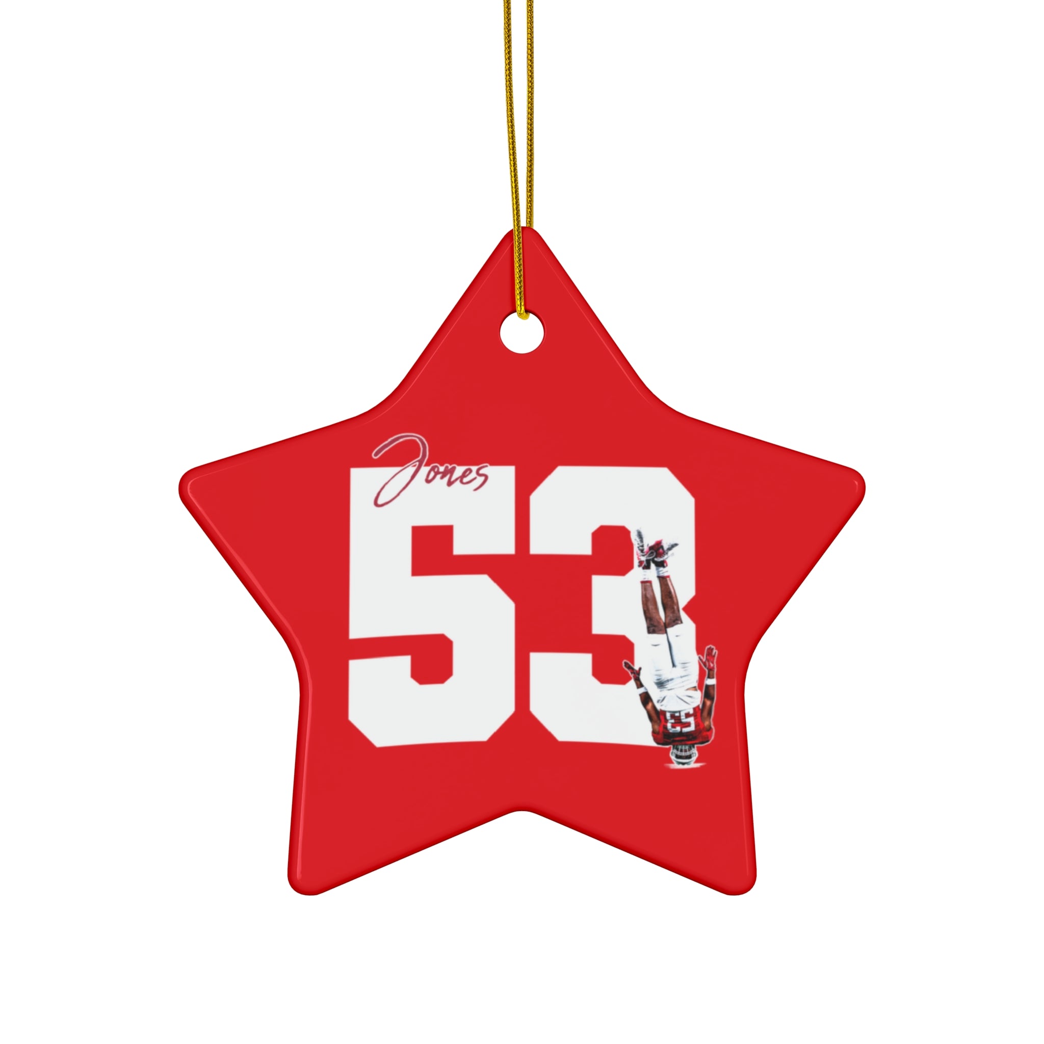 Reggie Jones Ceramic Ornament