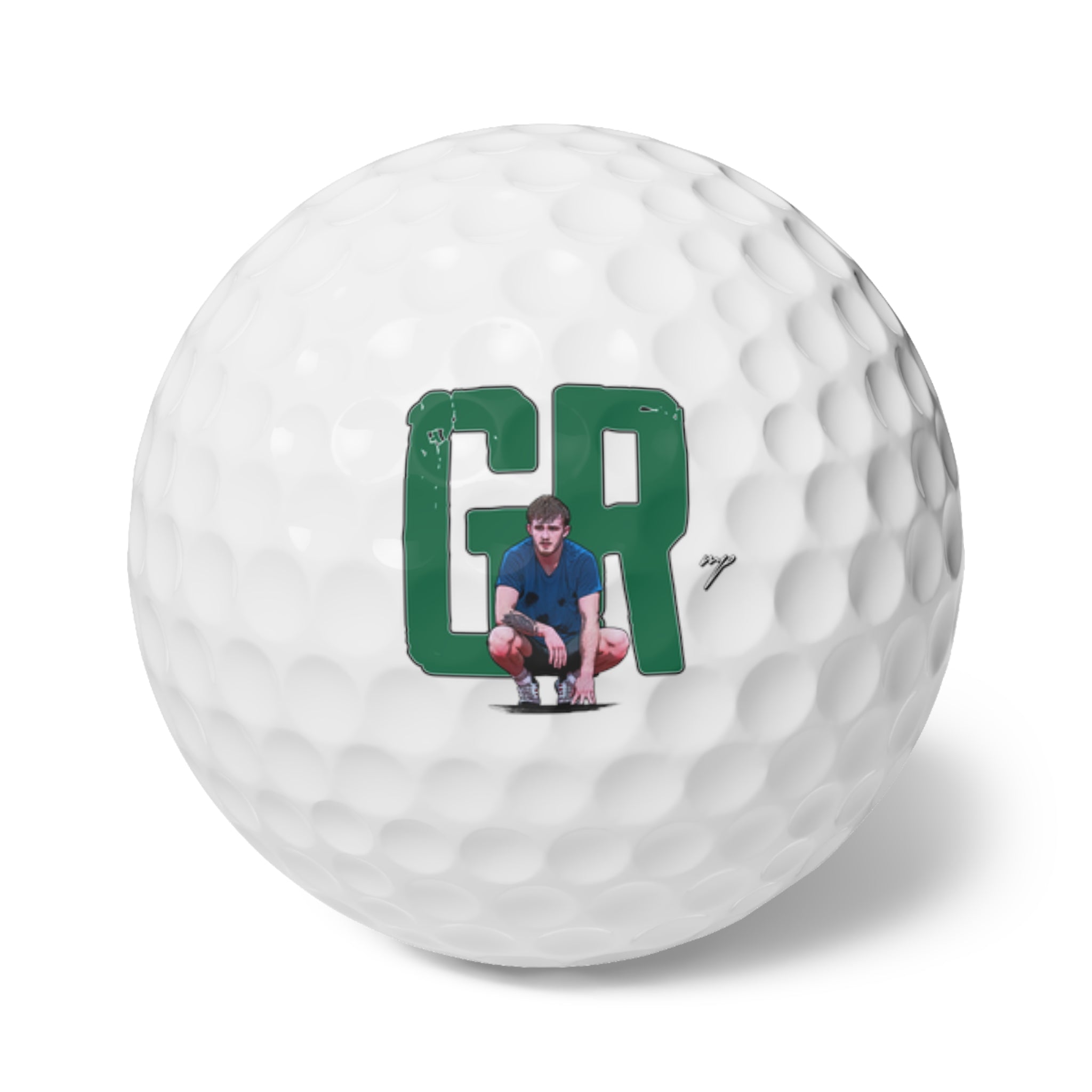 Griffin Ray Golf Balls, 6pc