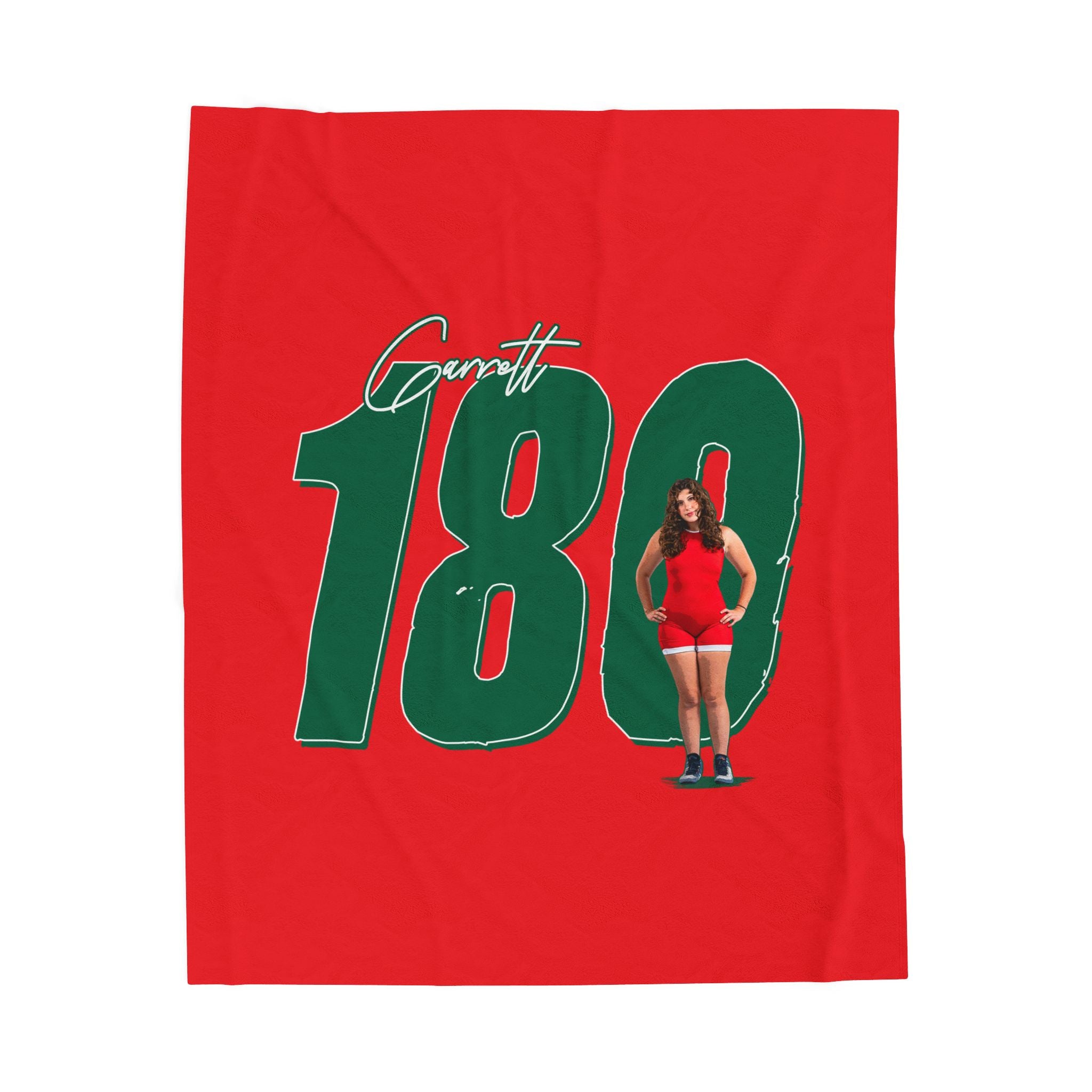 Lillian Garrett Velveteen Plush Blanket
