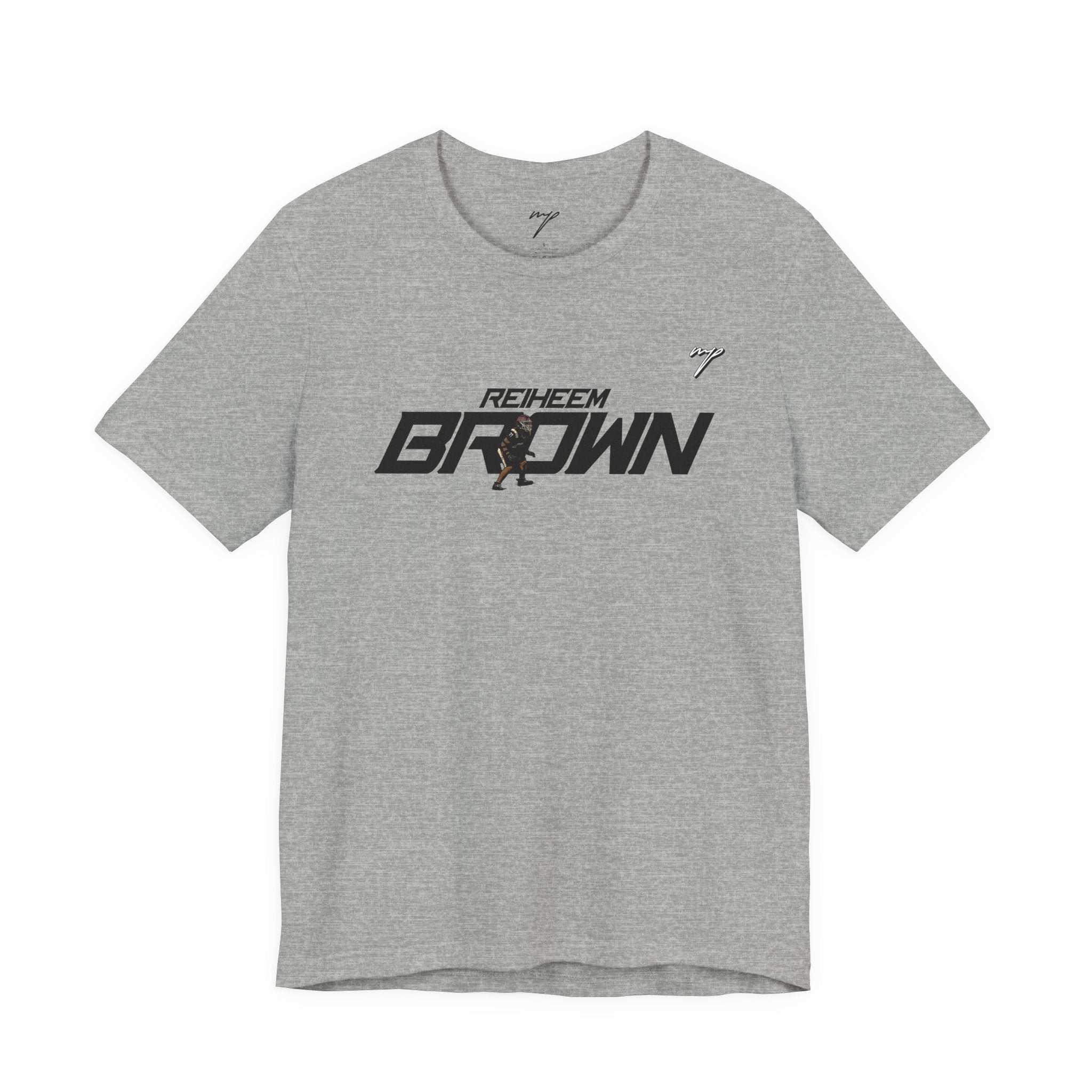 Reiheem Brown Graphic Tee