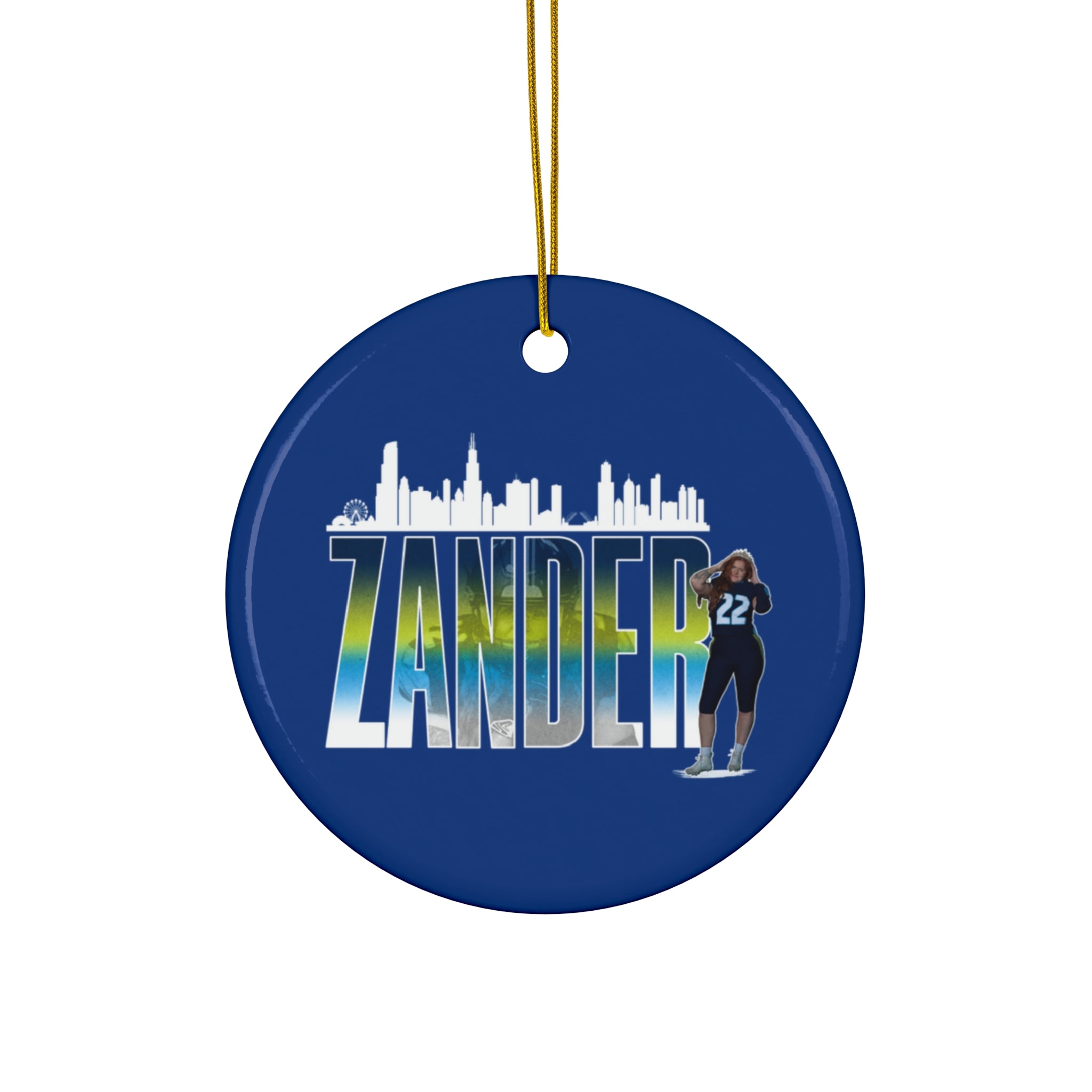 Leeya Zander Ceramic Ornament