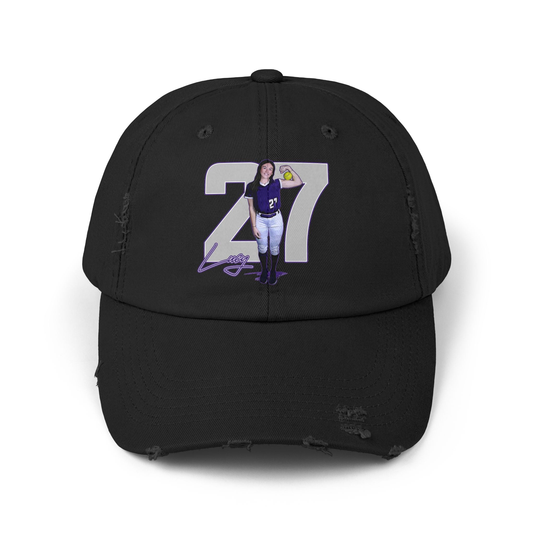 Lucy Sadewhite Distressed Dad Cap