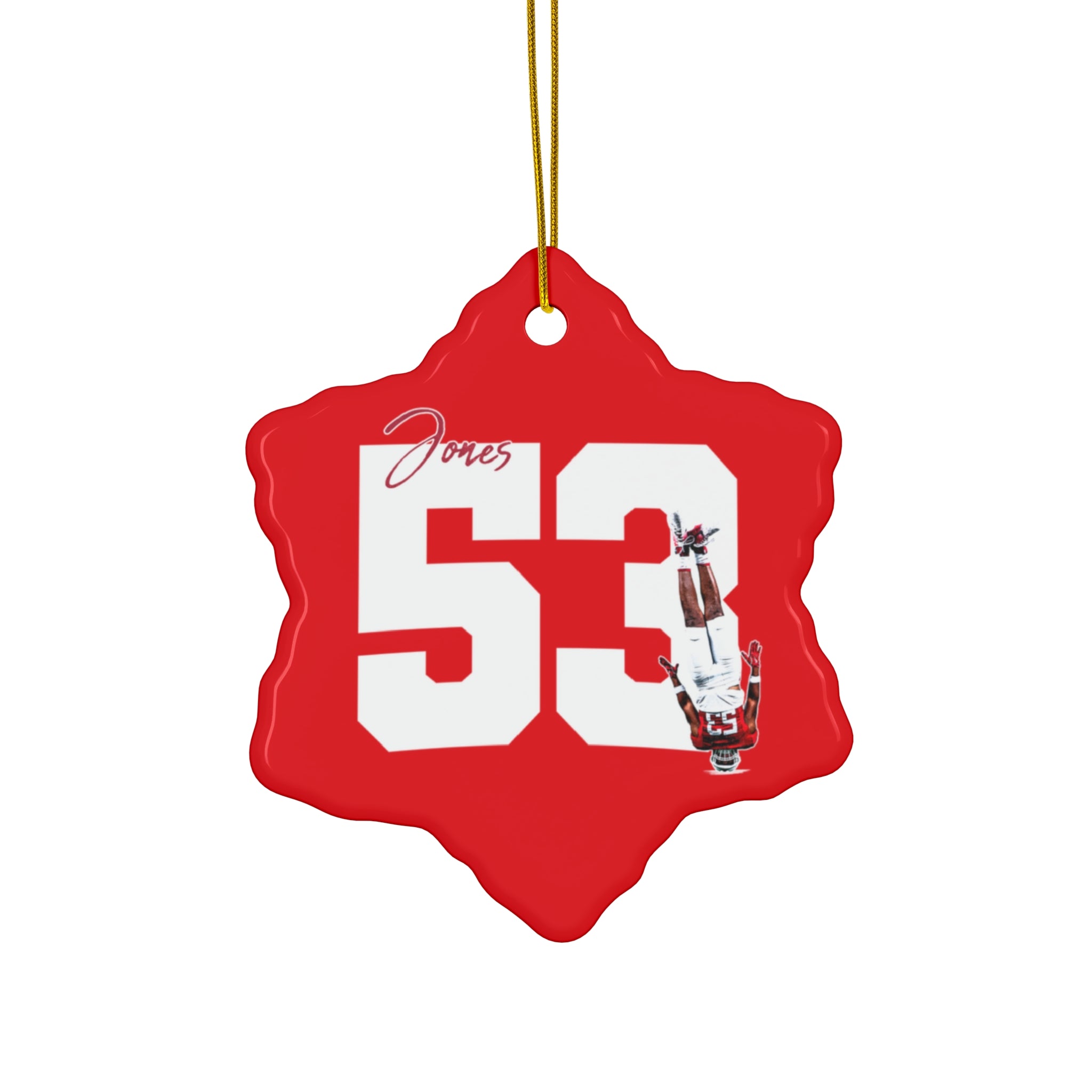 Reggie Jones Ceramic Ornament