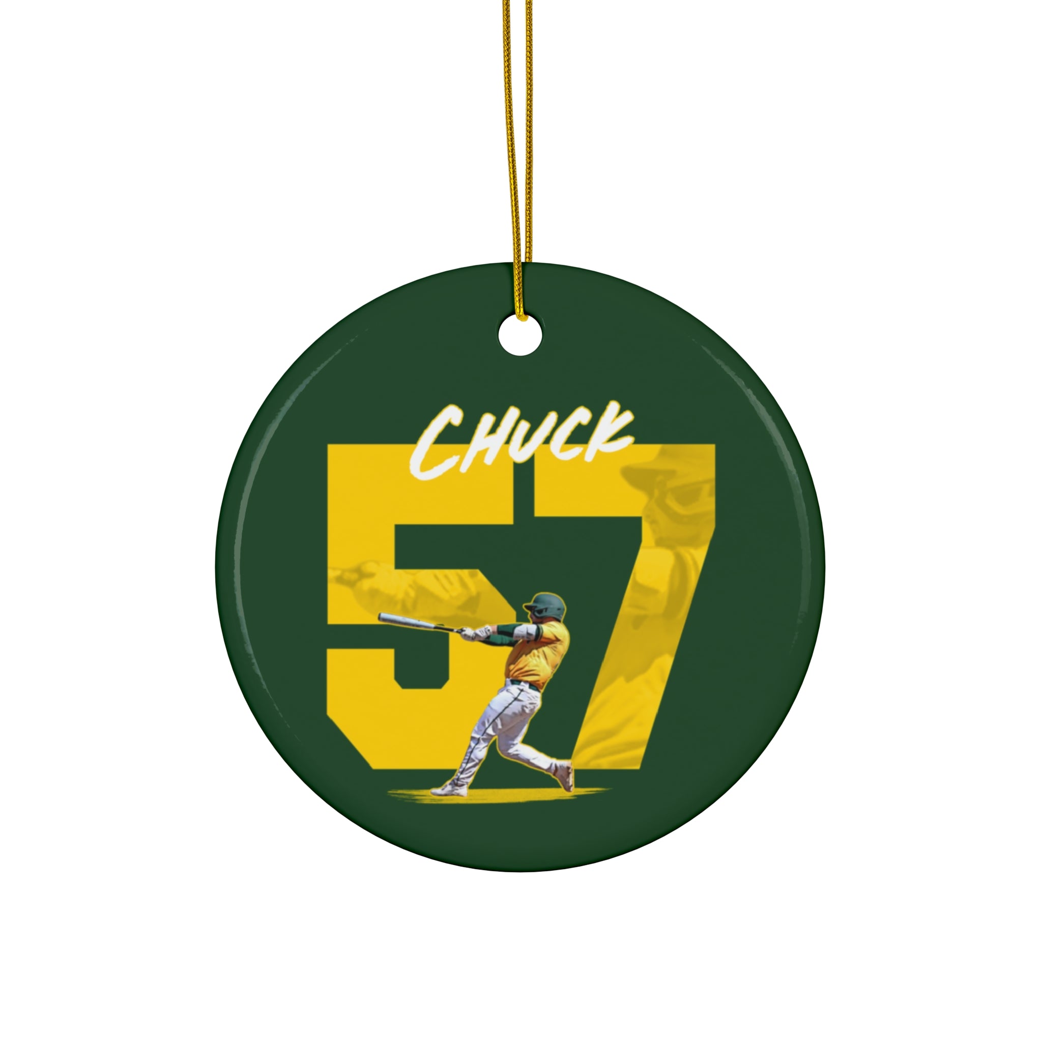 Chuck Fontana Ceramic Ornament
