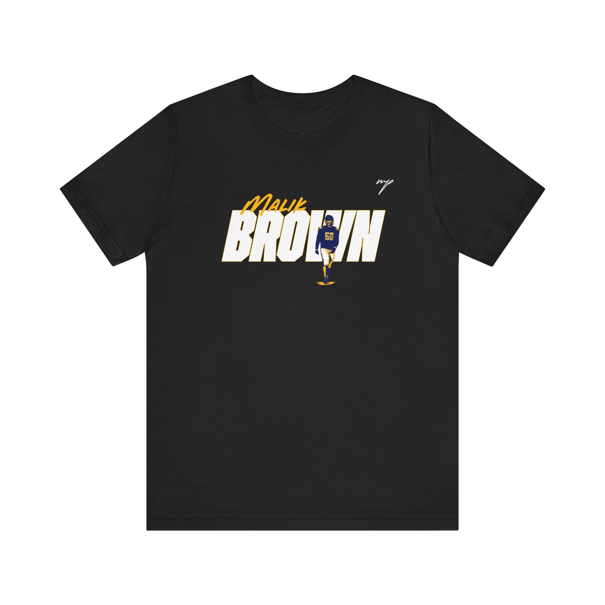 Malik Brown Graphic Tee