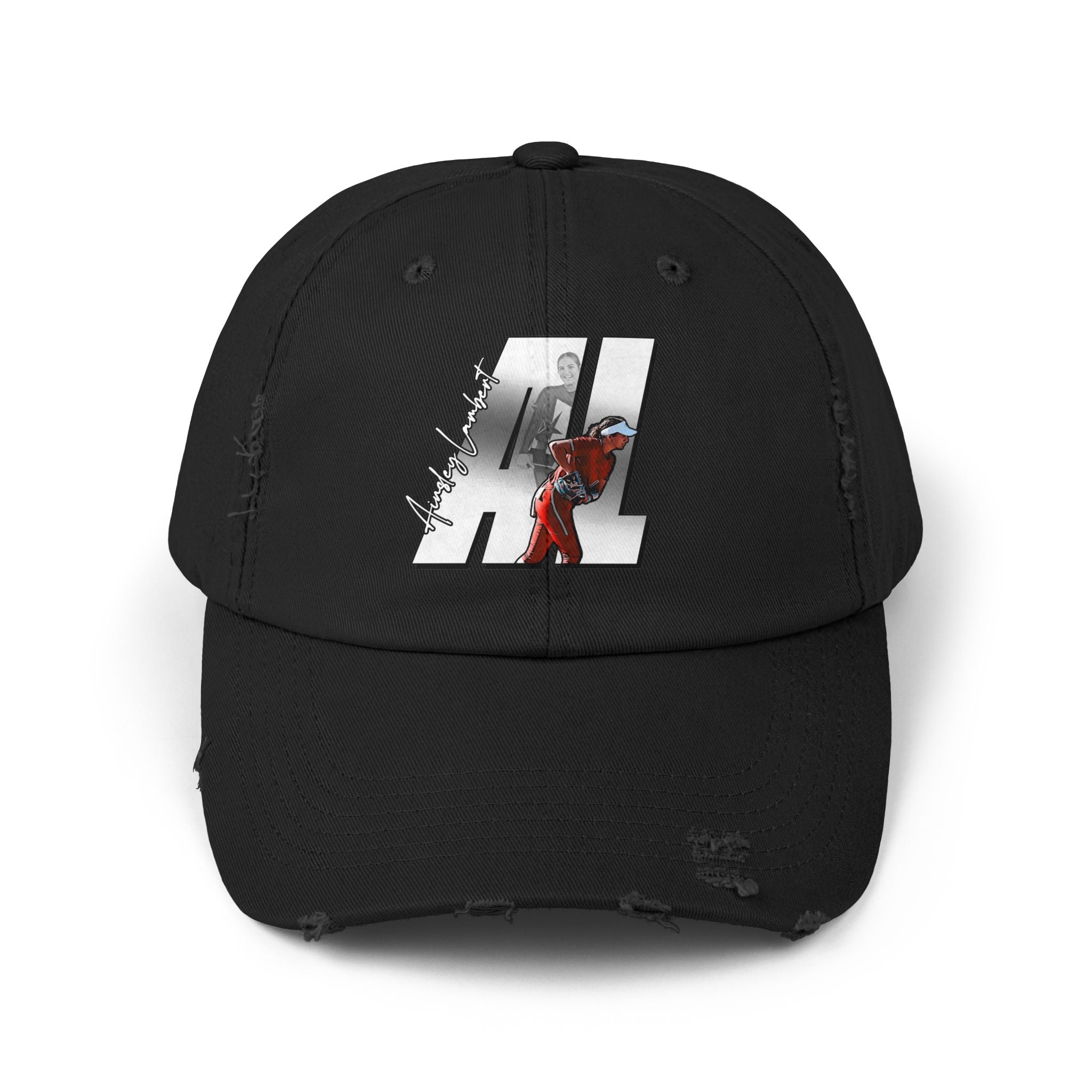 Ainsley Lambert Distressed Dad Cap