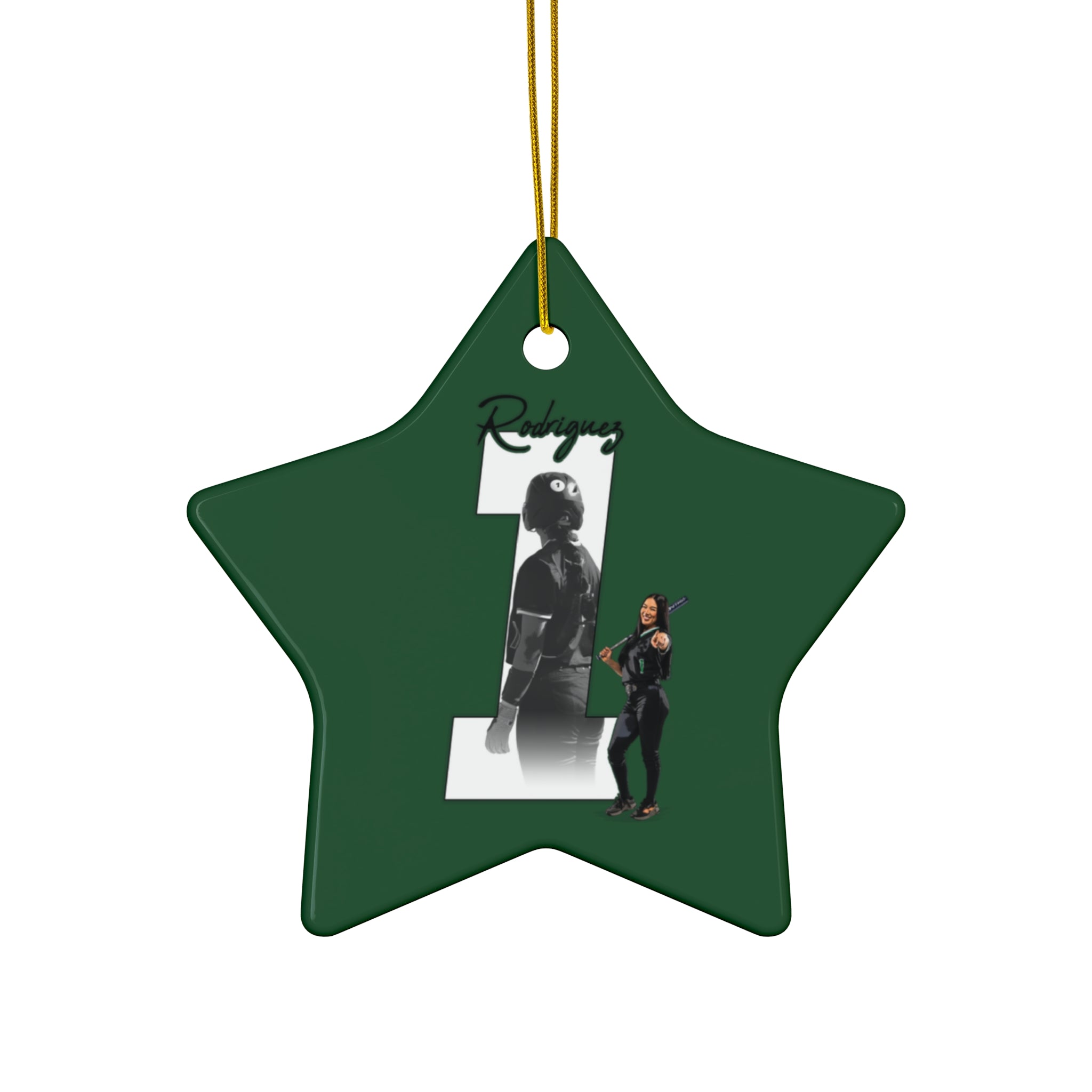 Amber Rodriguez Ceramic Ornament