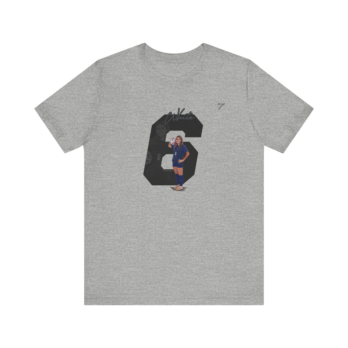 Siena White Graphic Tee