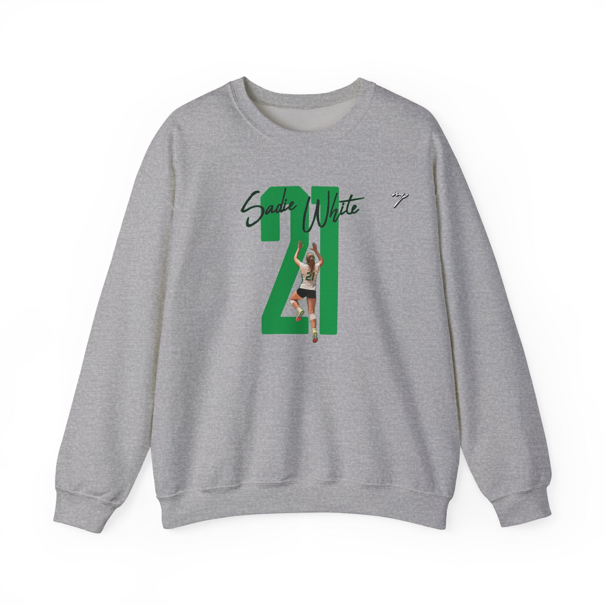 Sadie White Crewneck