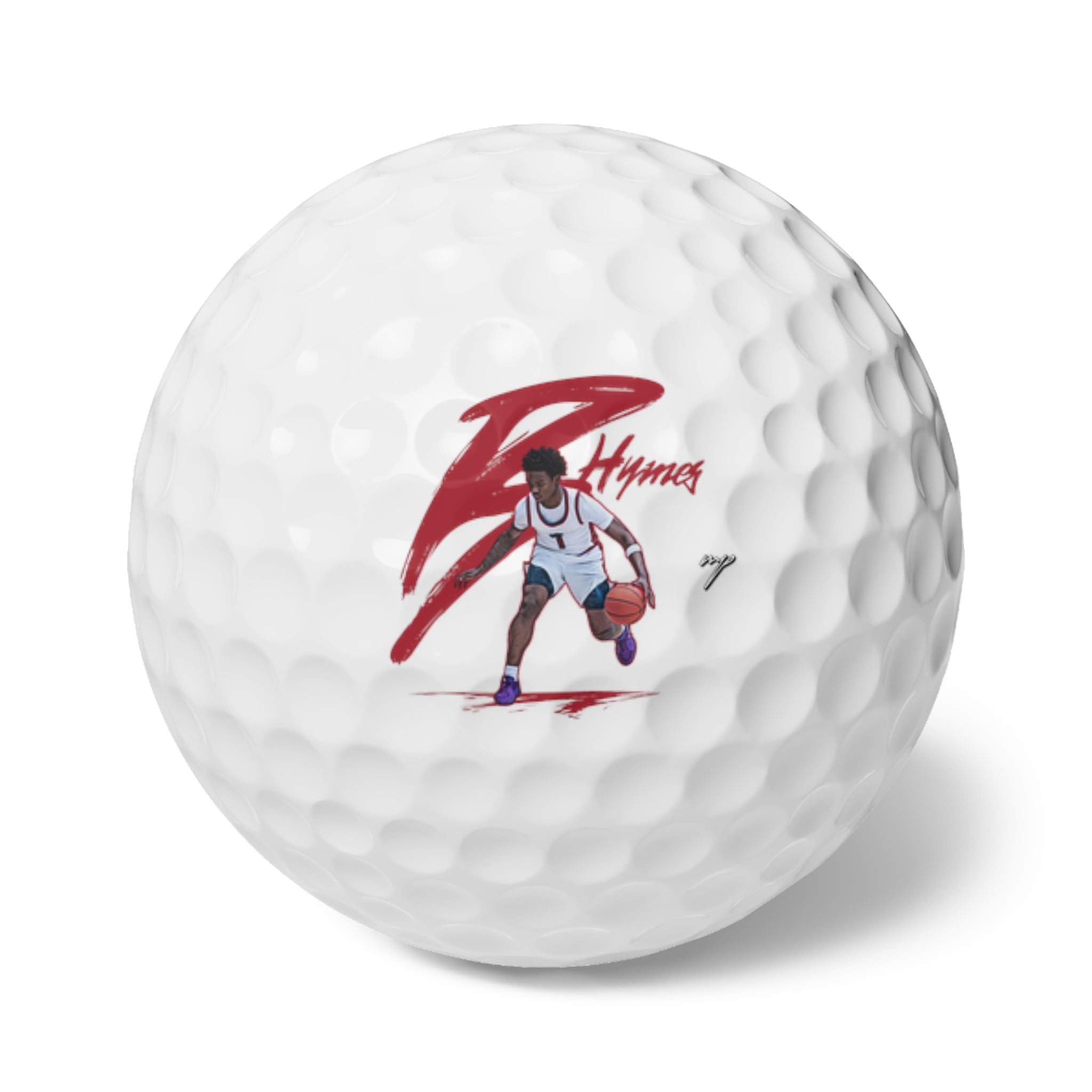 Brandon Hymes Golf Balls, 6pc