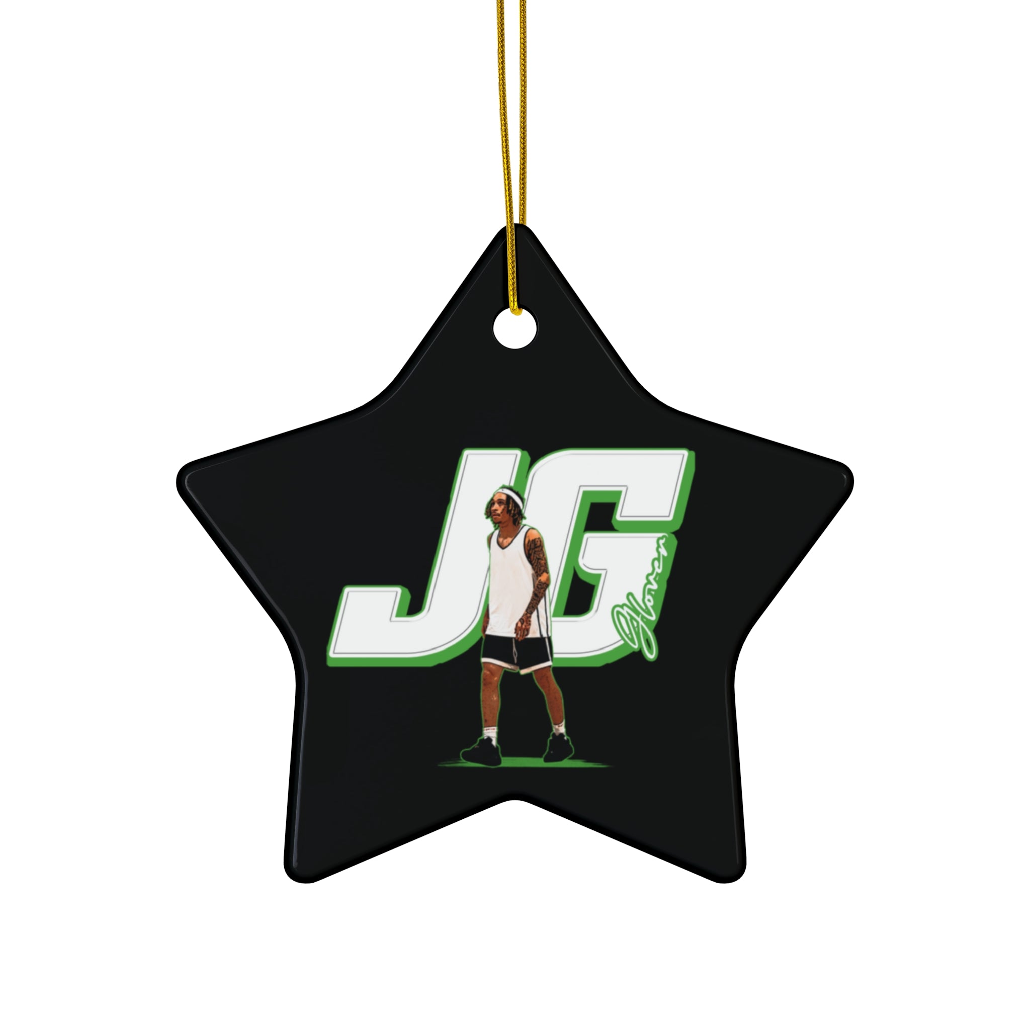 Jeremiah Glover Ceramic Ornament