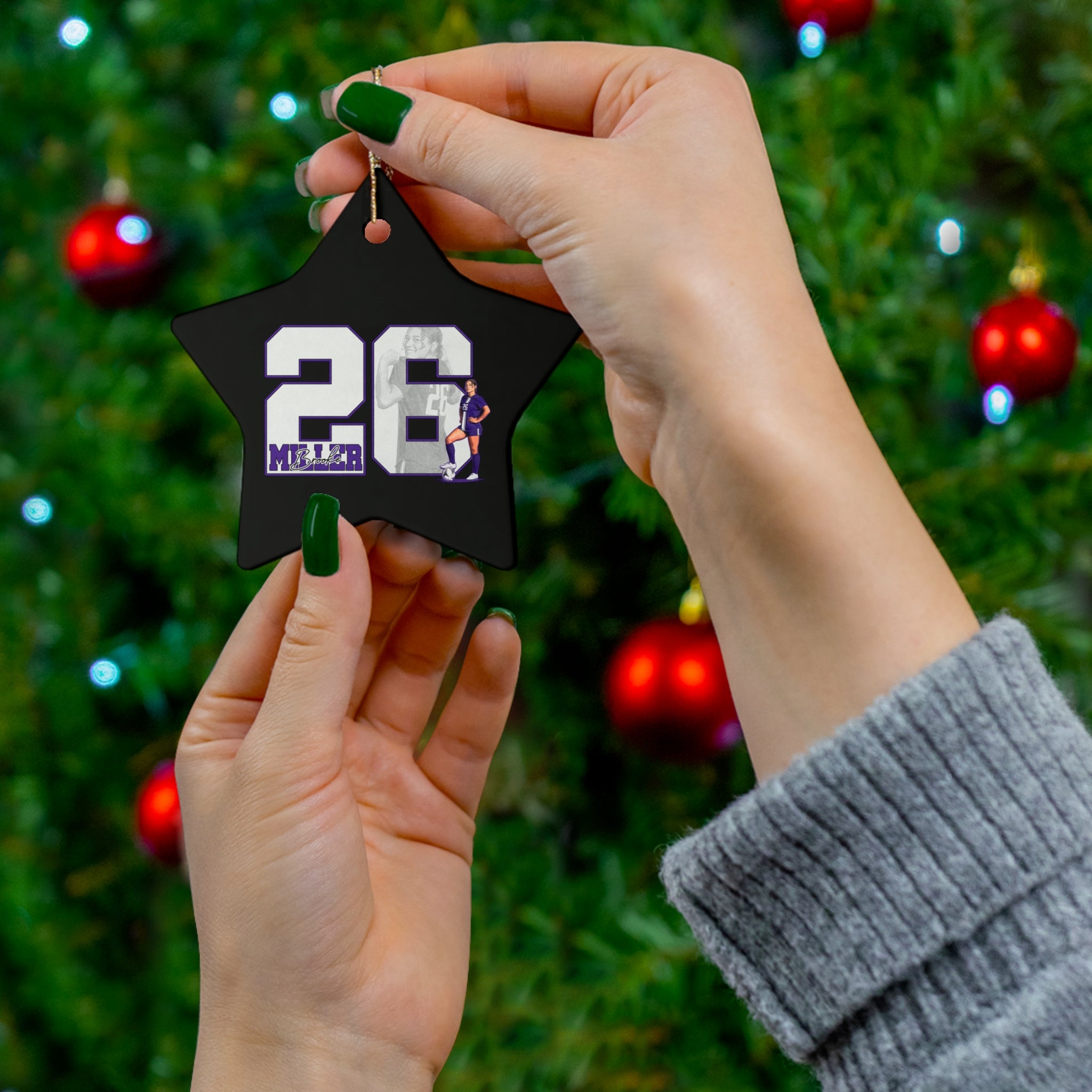 Brooke Miller Ceramic Ornament
