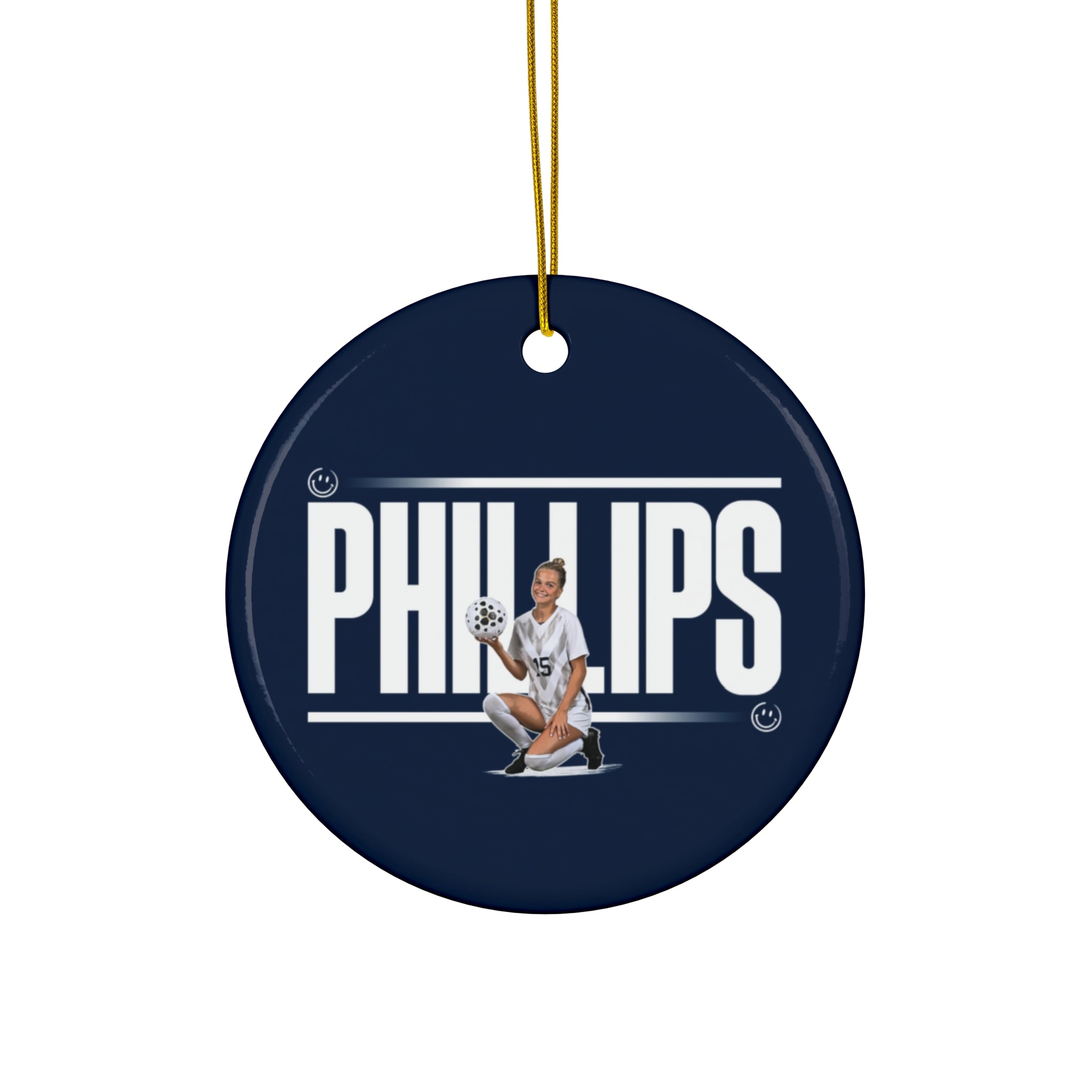 Lily Phillips Ceramic Ornament
