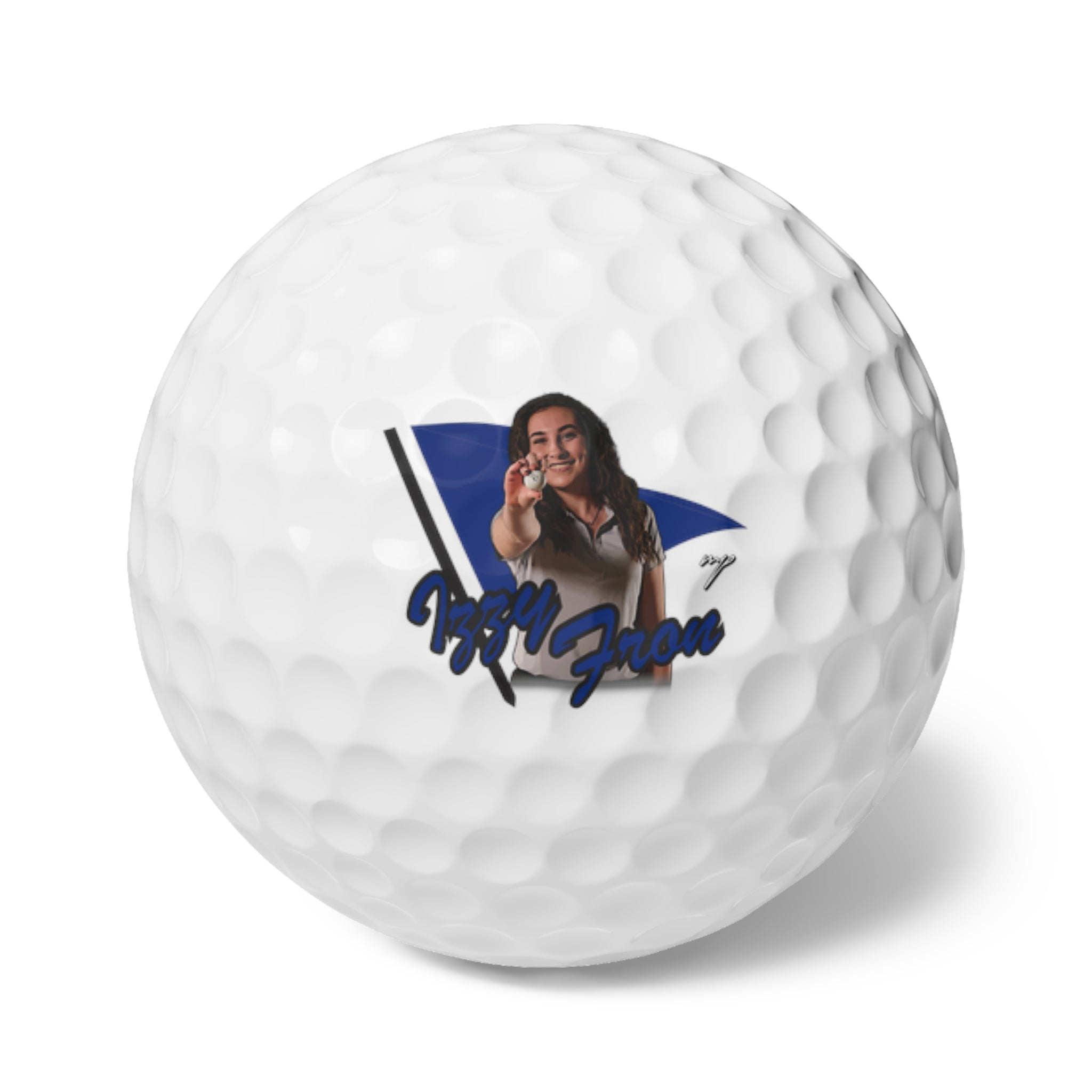 Izzy Fron Golf Balls, 6pc