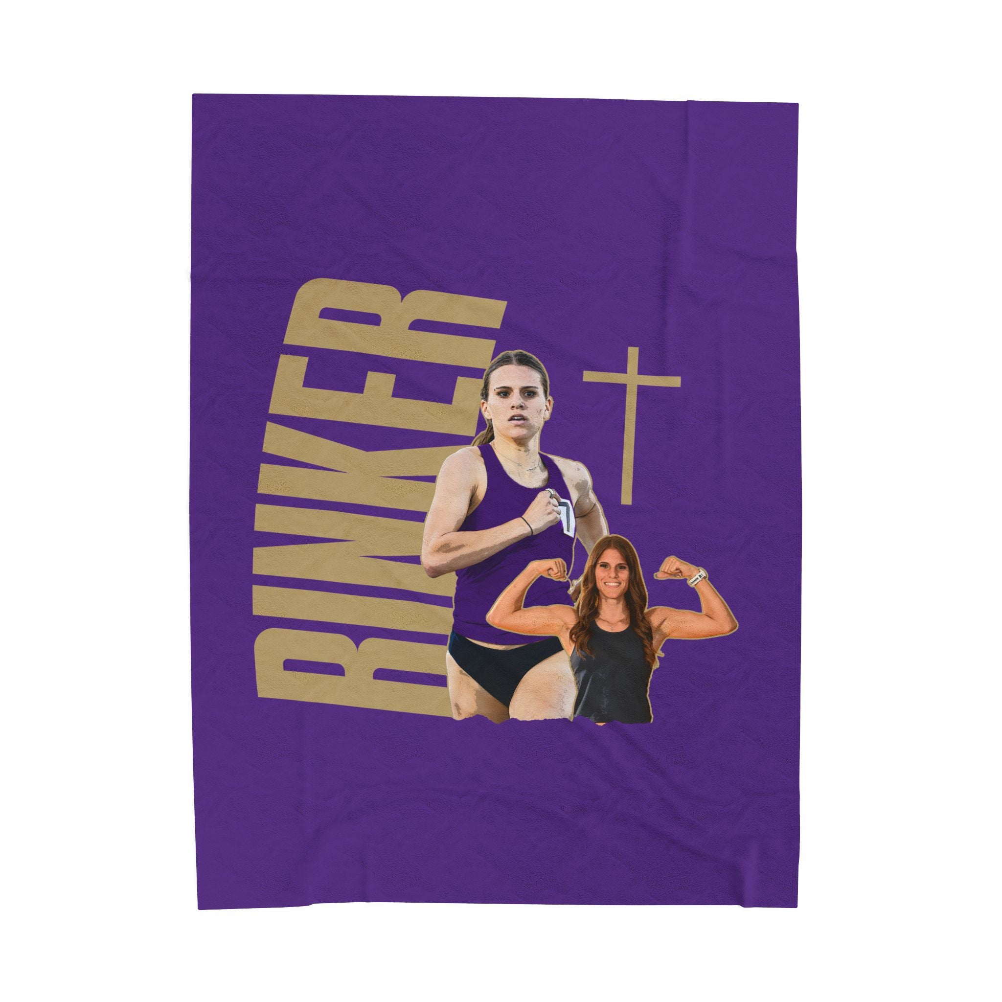 Eva Rinker Velveteen Plush Blanket