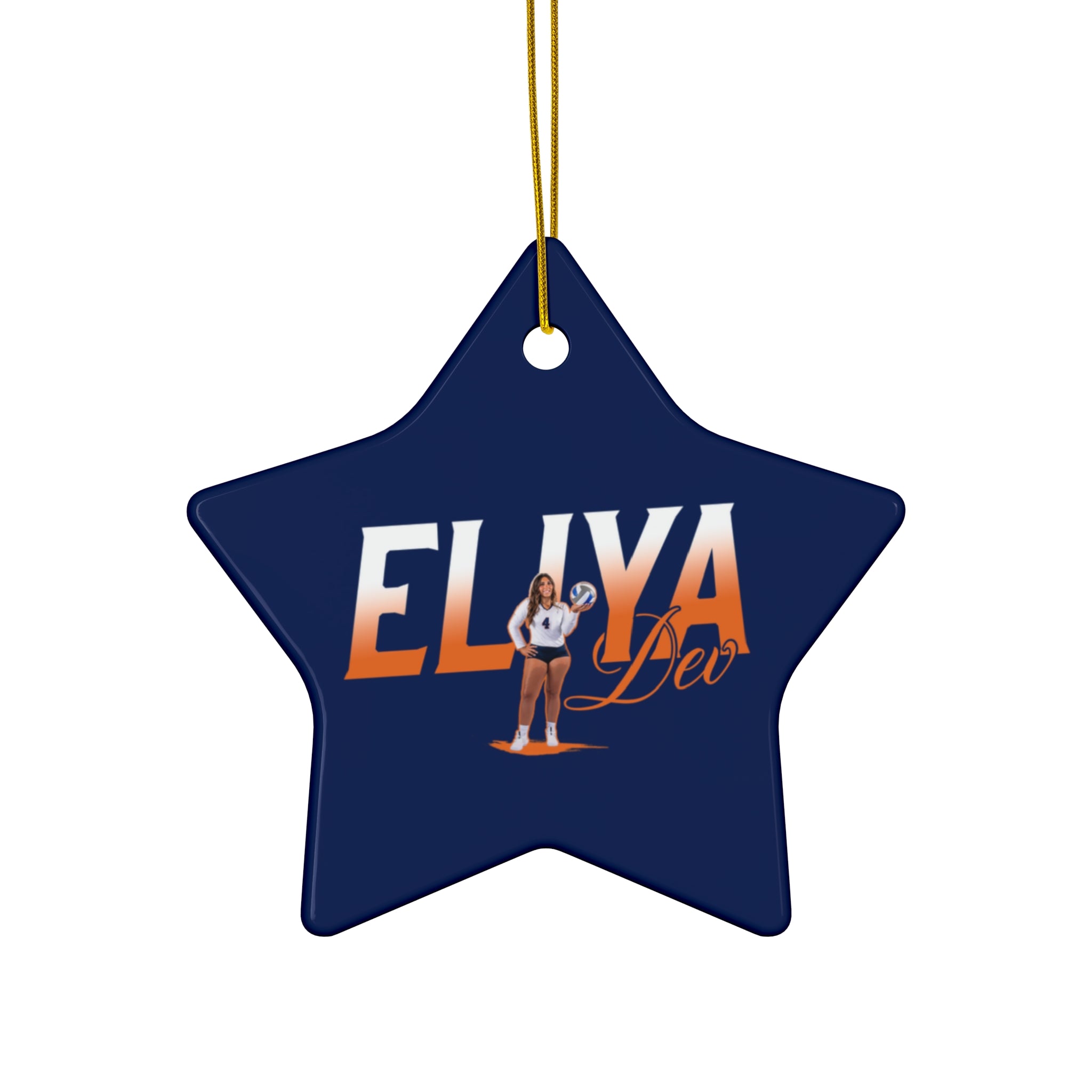 Eliya Dev Ceramic Ornament