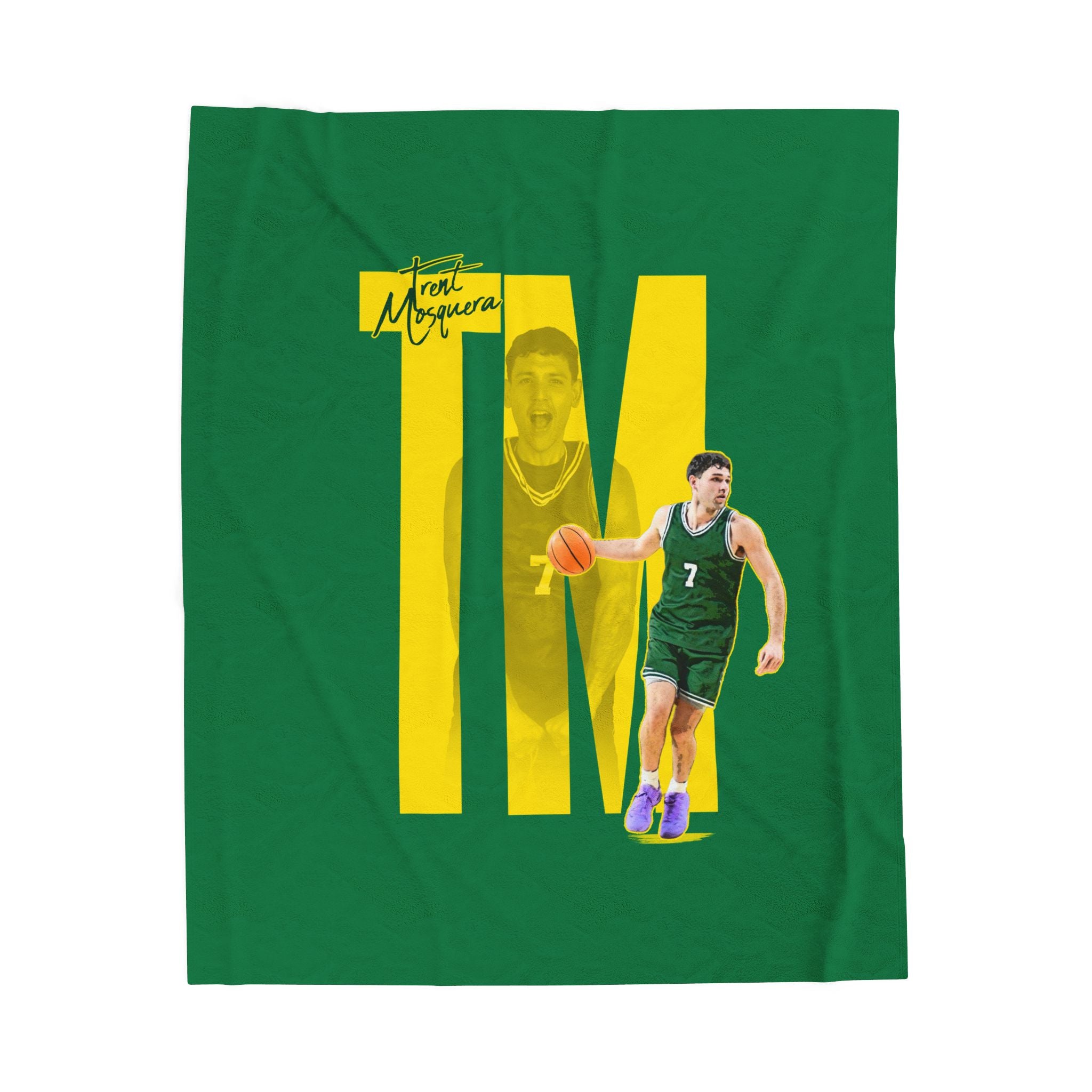 Trent Mosquera Velveteen Plush Blanket