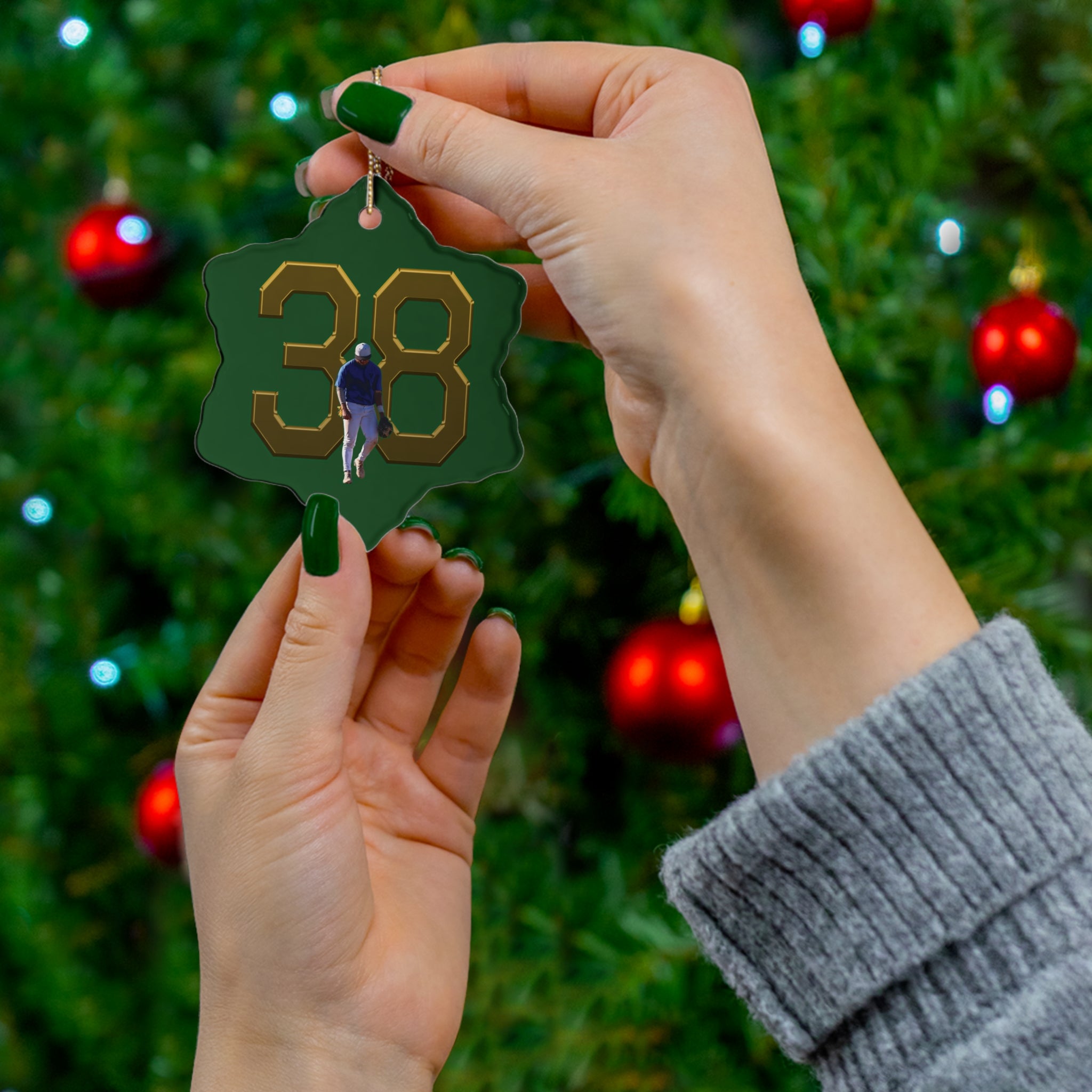 Brayden Macaluso Ceramic Ornament
