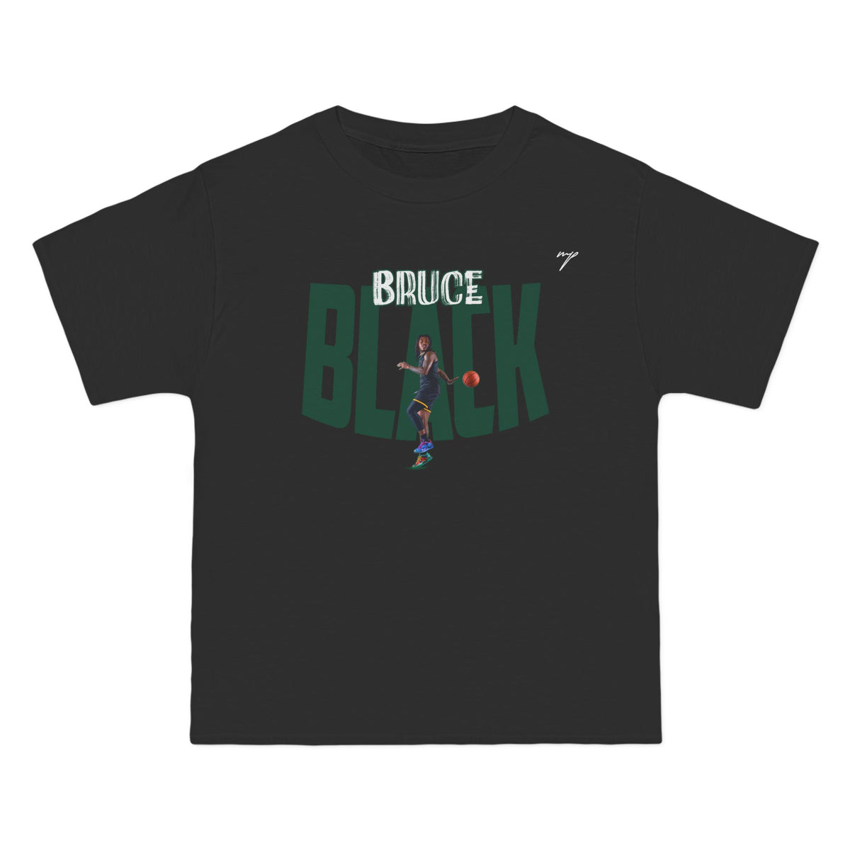 Bruce Black Vintage Tee