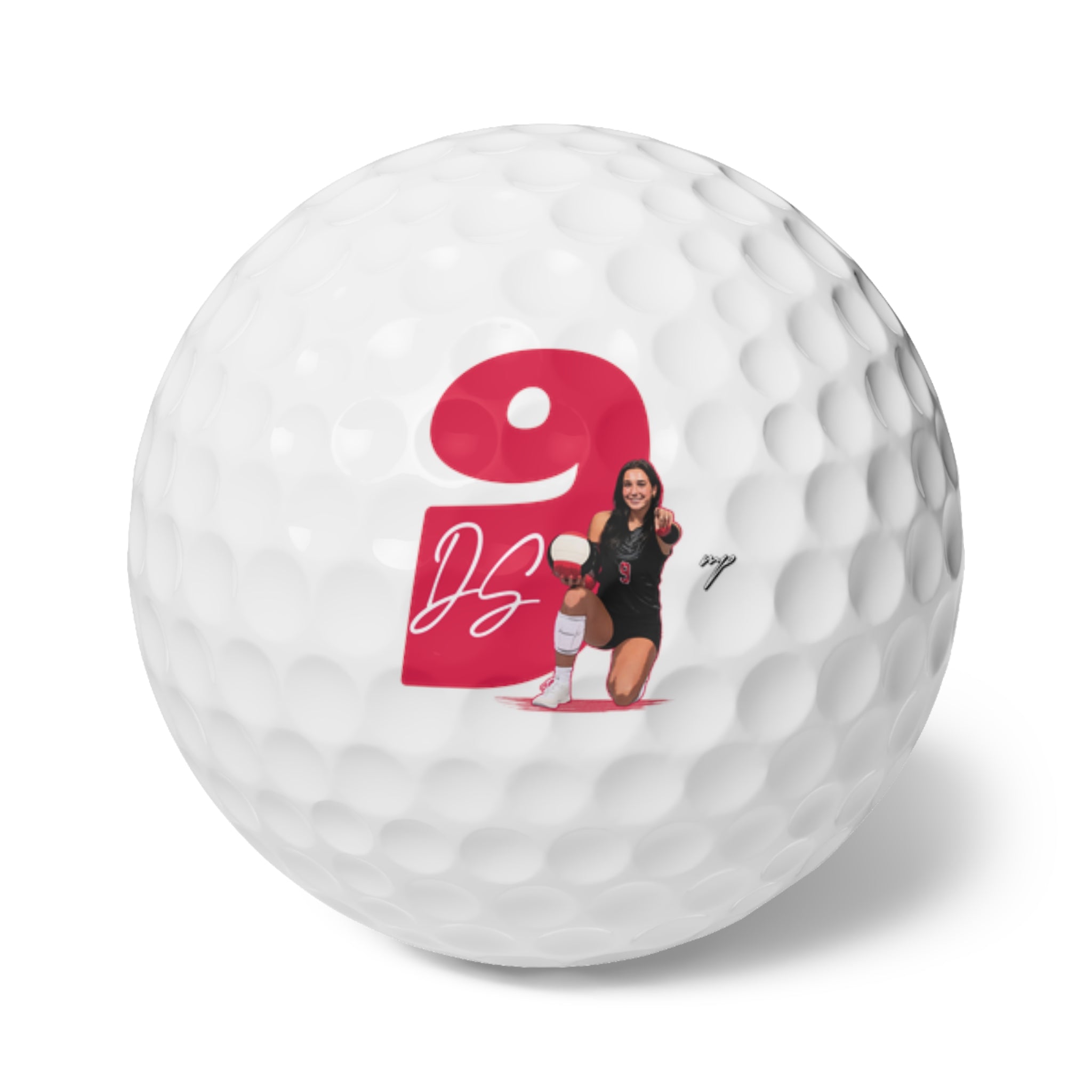 Delaney Steers Golf Balls, 6pc