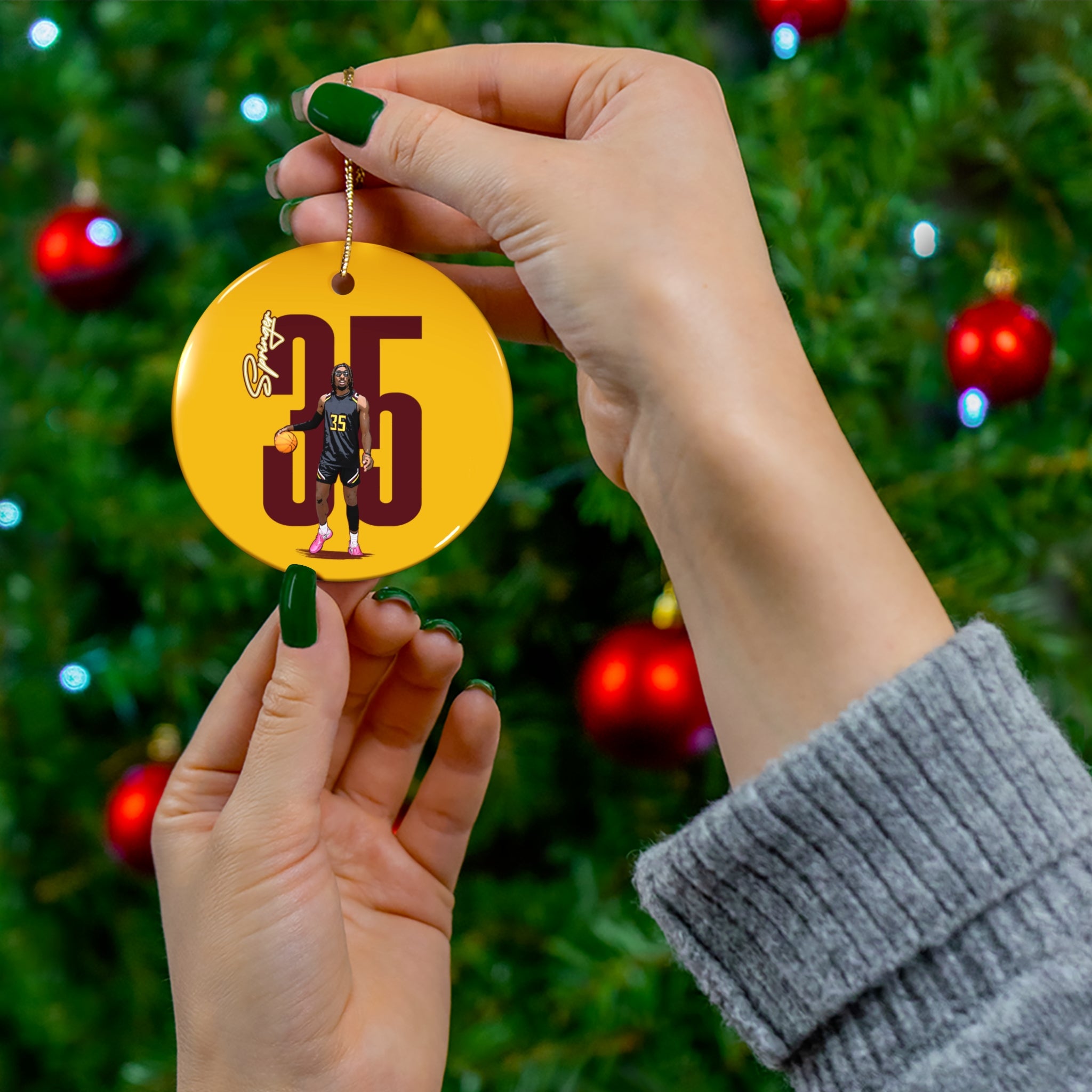 Gabe Springer Ceramic Ornament