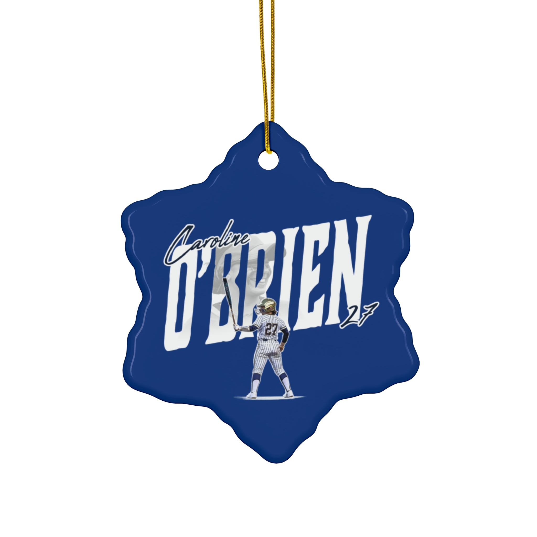 Caroline O'Brien Ceramic Ornament