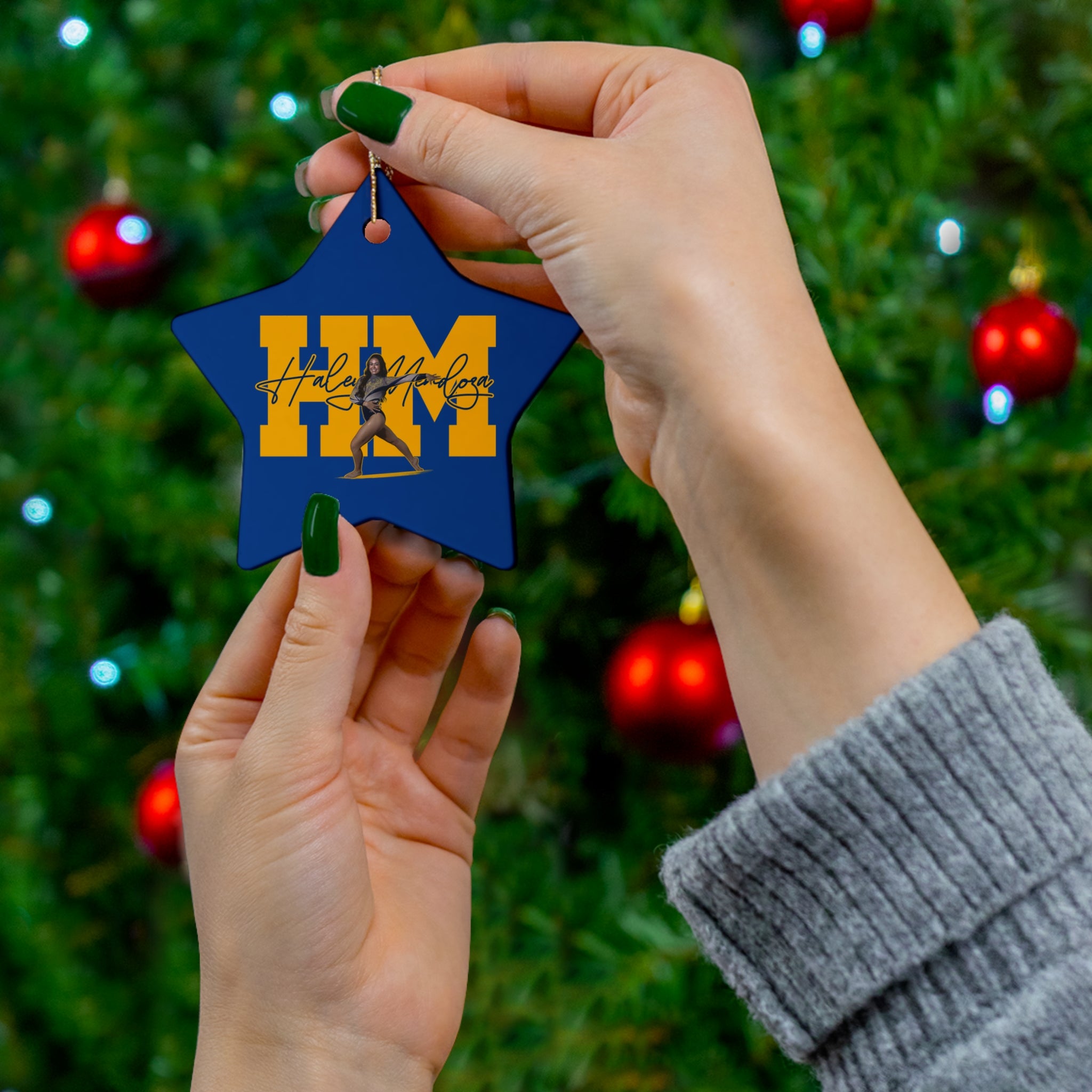Haley Mendoza Ceramic Ornament