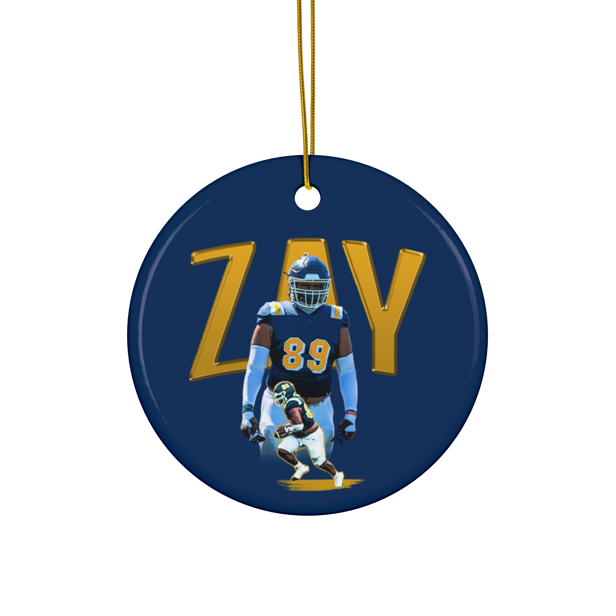 Xavier Walker Ceramic Ornament