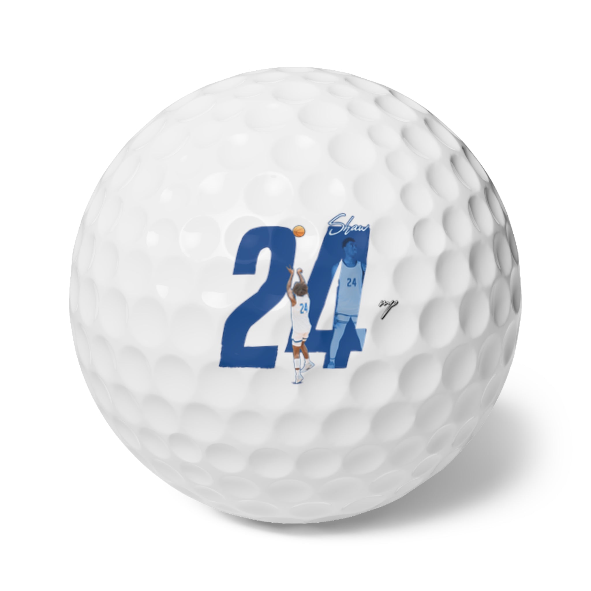 William Shaw Golf Balls, 6pc